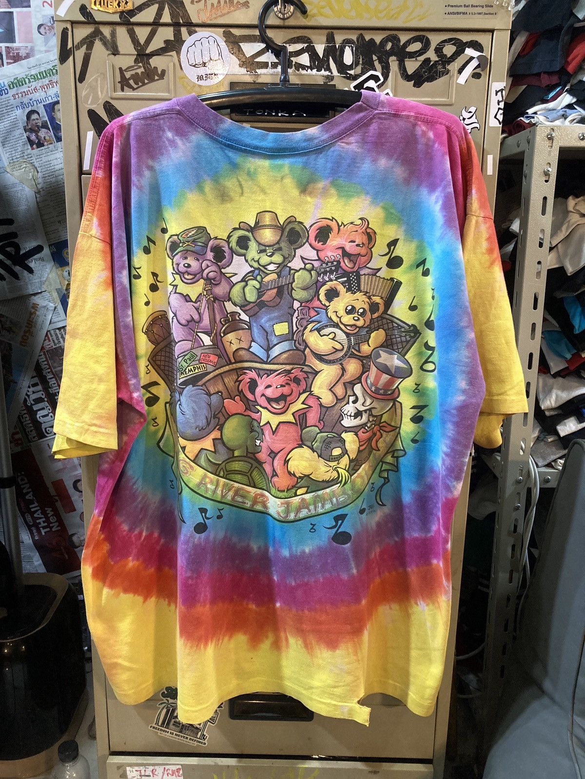 Grateful Dead Grateful dead LiquidBlue t shirt 90’s Size US XXL / EU 58 / 5 - 3 Thumbnail