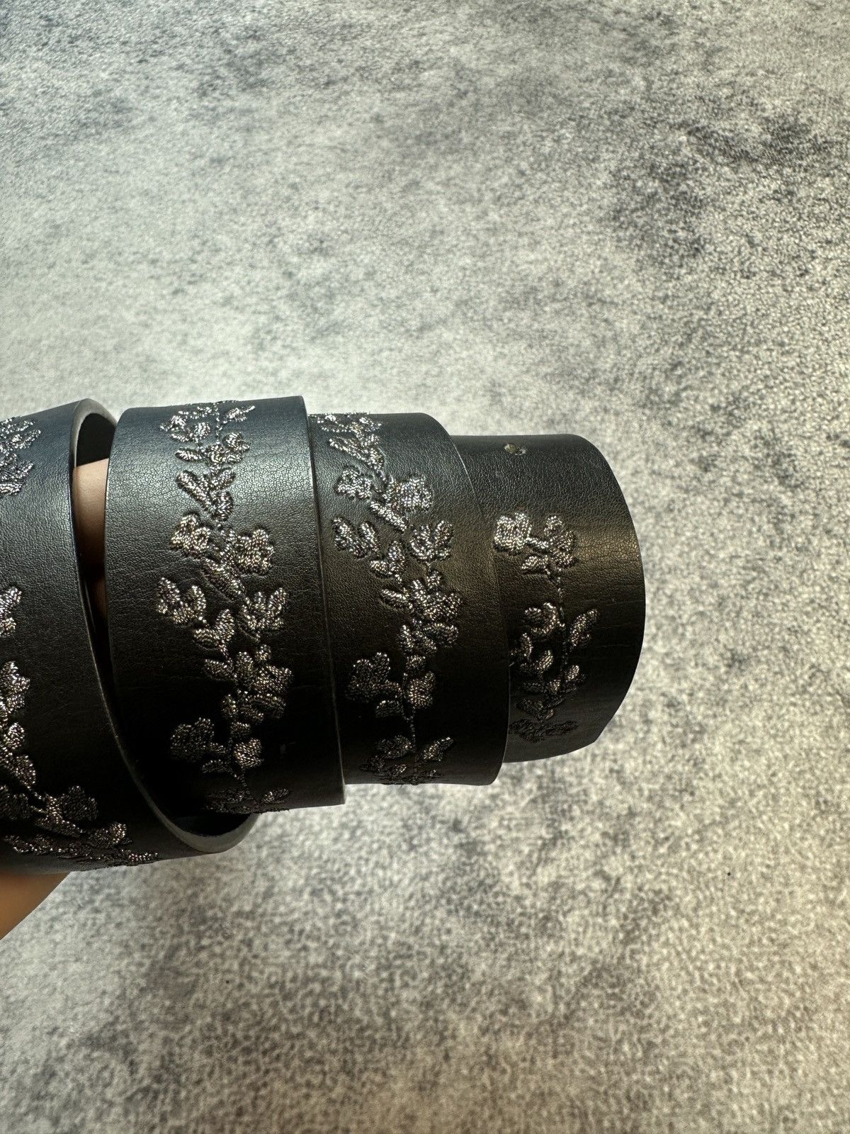 Other Y2K Flower Logo Belts Streetwear Avant Garde Style USA Alt Size ONE SIZE - 2 Thumbnail