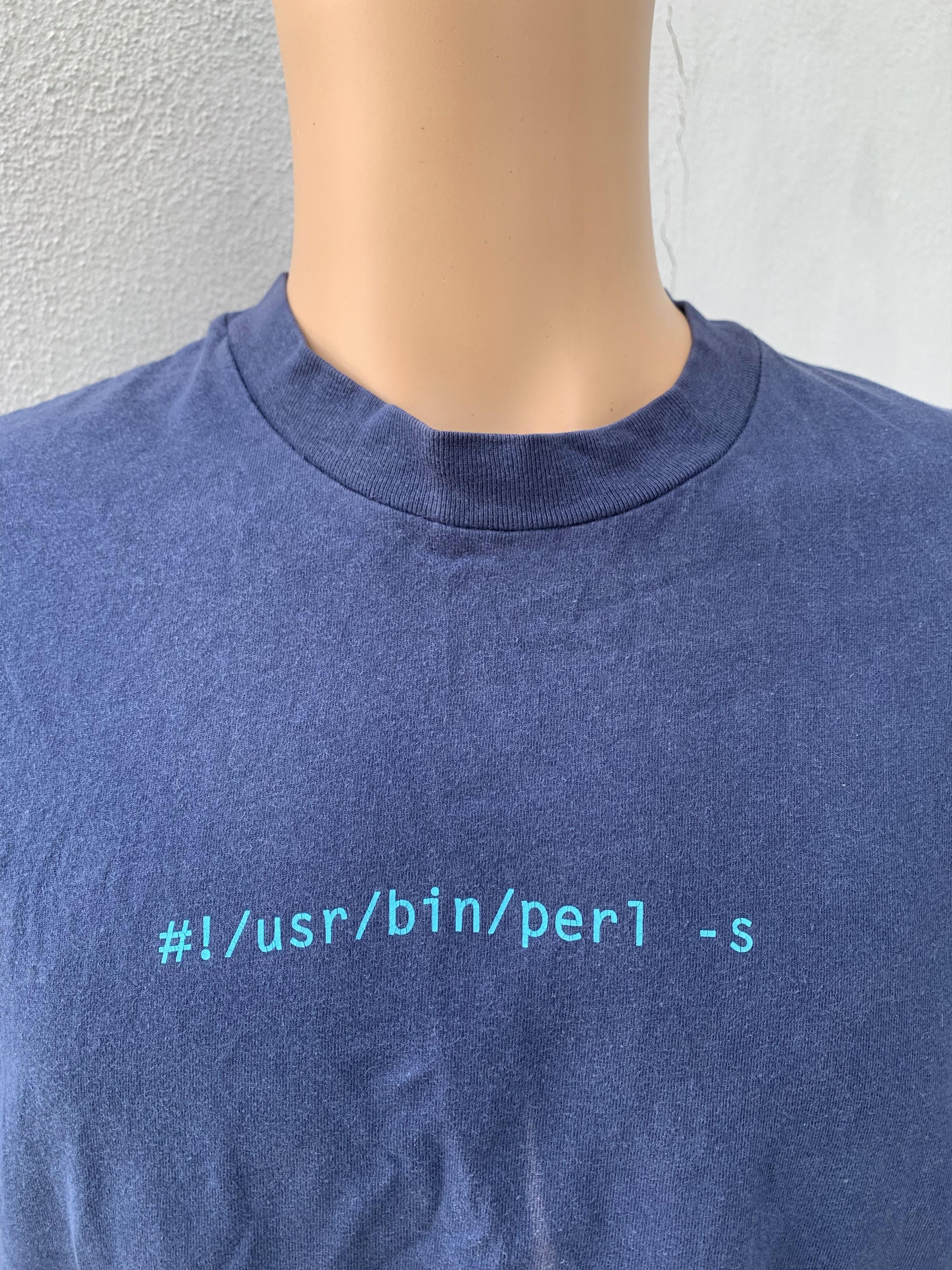 Hanes × Vintage Vipul Ved Prakash RSA encryption t shirt Size US XL / EU 56 / 4 - 2 Thumbnail