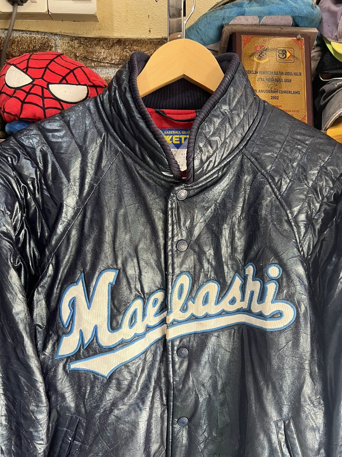 Other 🔥Vintage Zett Jaspo Baseball Gear Button Jacket Size US L / EU 52-54 / 3 - 3 Thumbnail