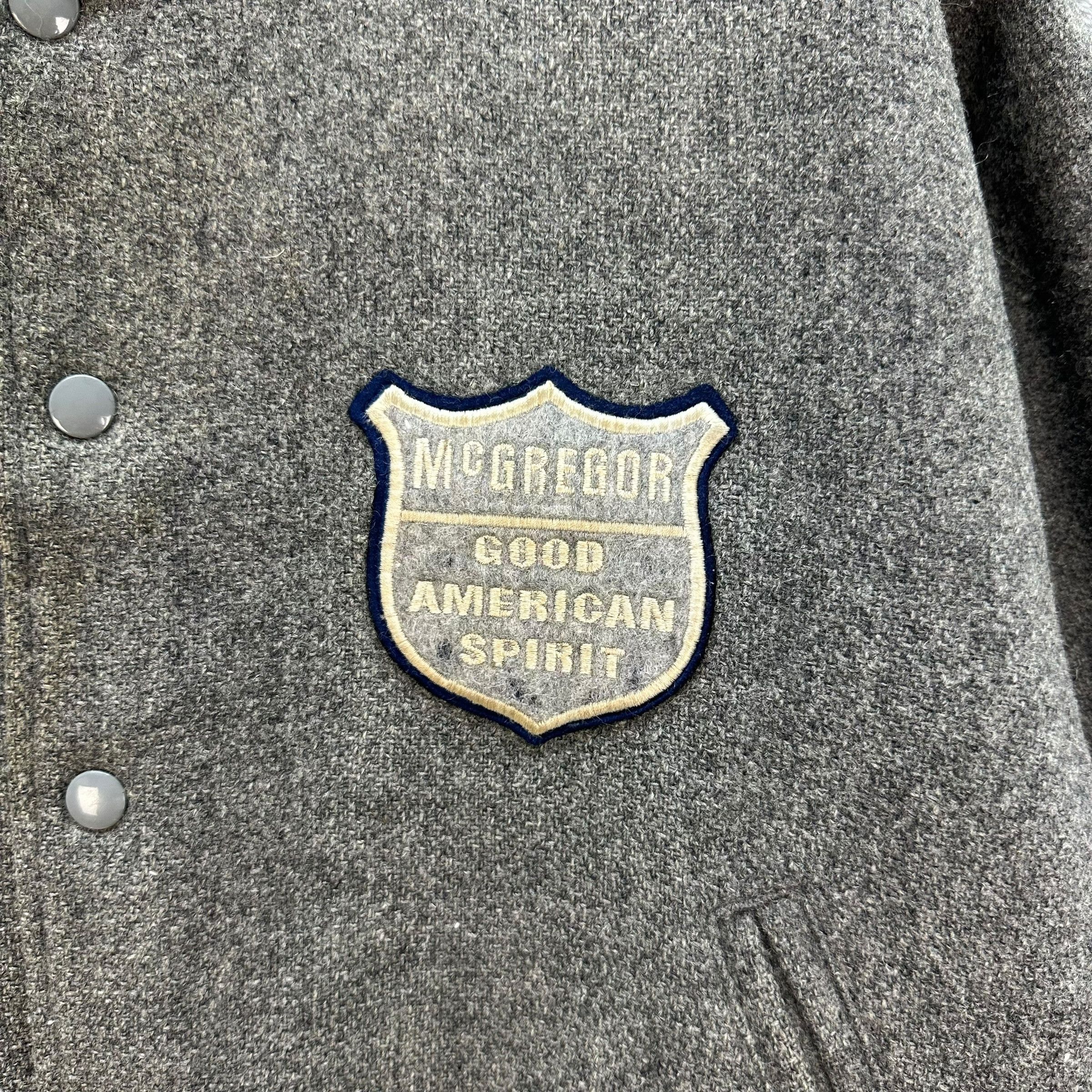 McGregor MCGREGOR OFFICIAL BIG LOGO VARSITY JACKET #8908-037 Size US L / EU 52-54 / 3 - 5 Thumbnail