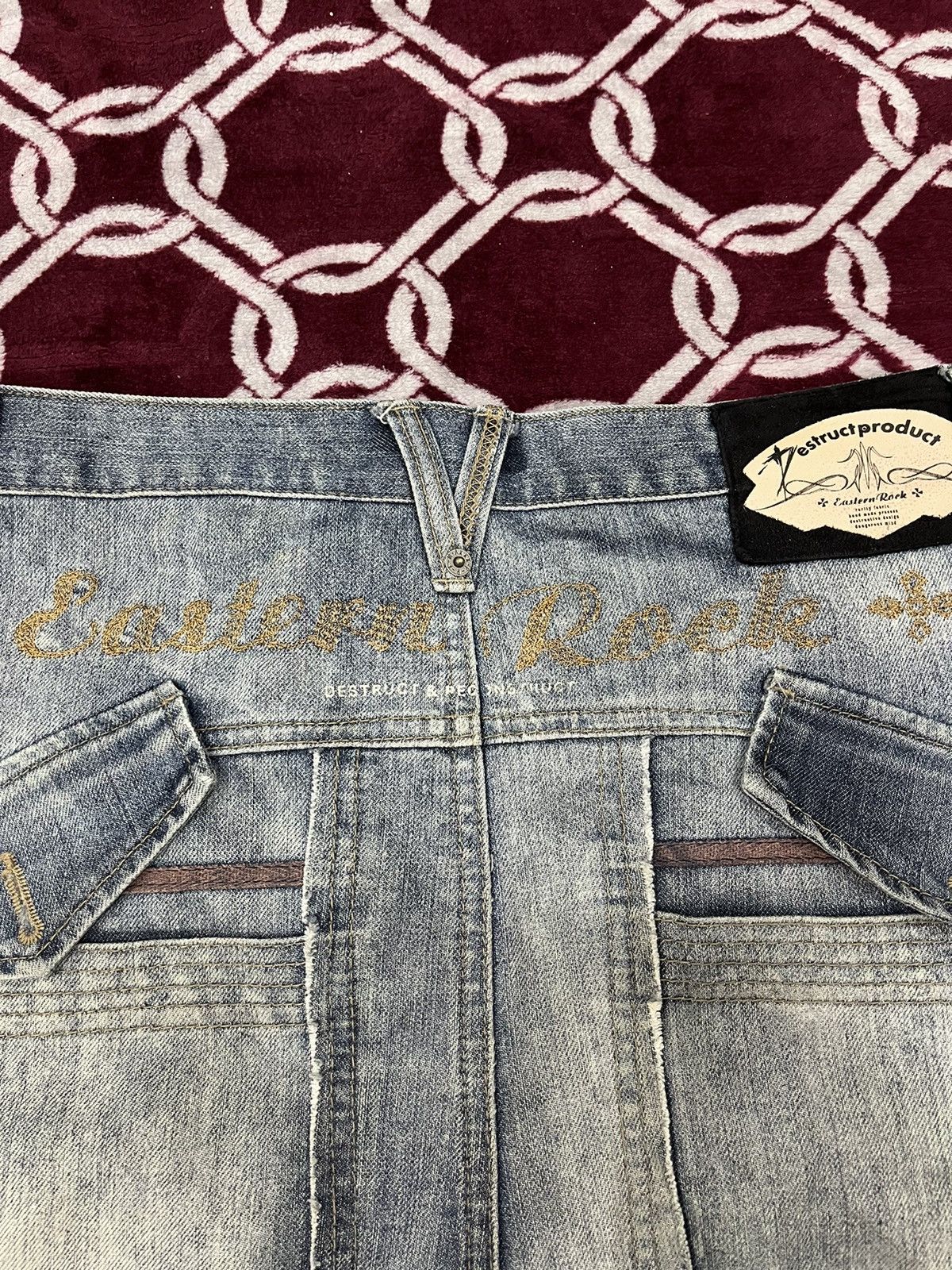 PPFM PPFM Destruct Product Eastern Rock Denim Size US 30 / EU 46 - 12 Thumbnail