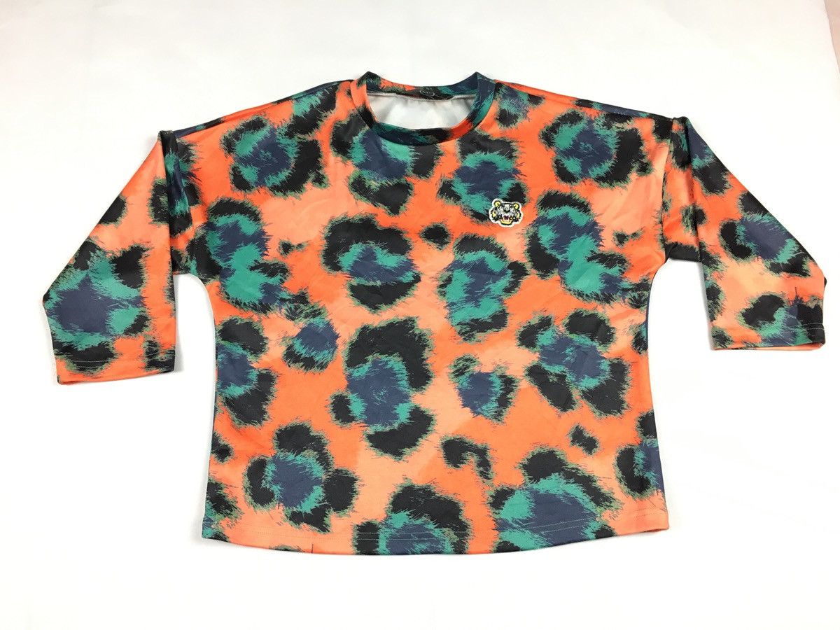 Alexander McQueen × Kenzo Alexander McQueen Tiger Embroidery Logo Crewneck Sweatshirt Size M / US 6-8 / IT 42-44 - 1 Thumbnail