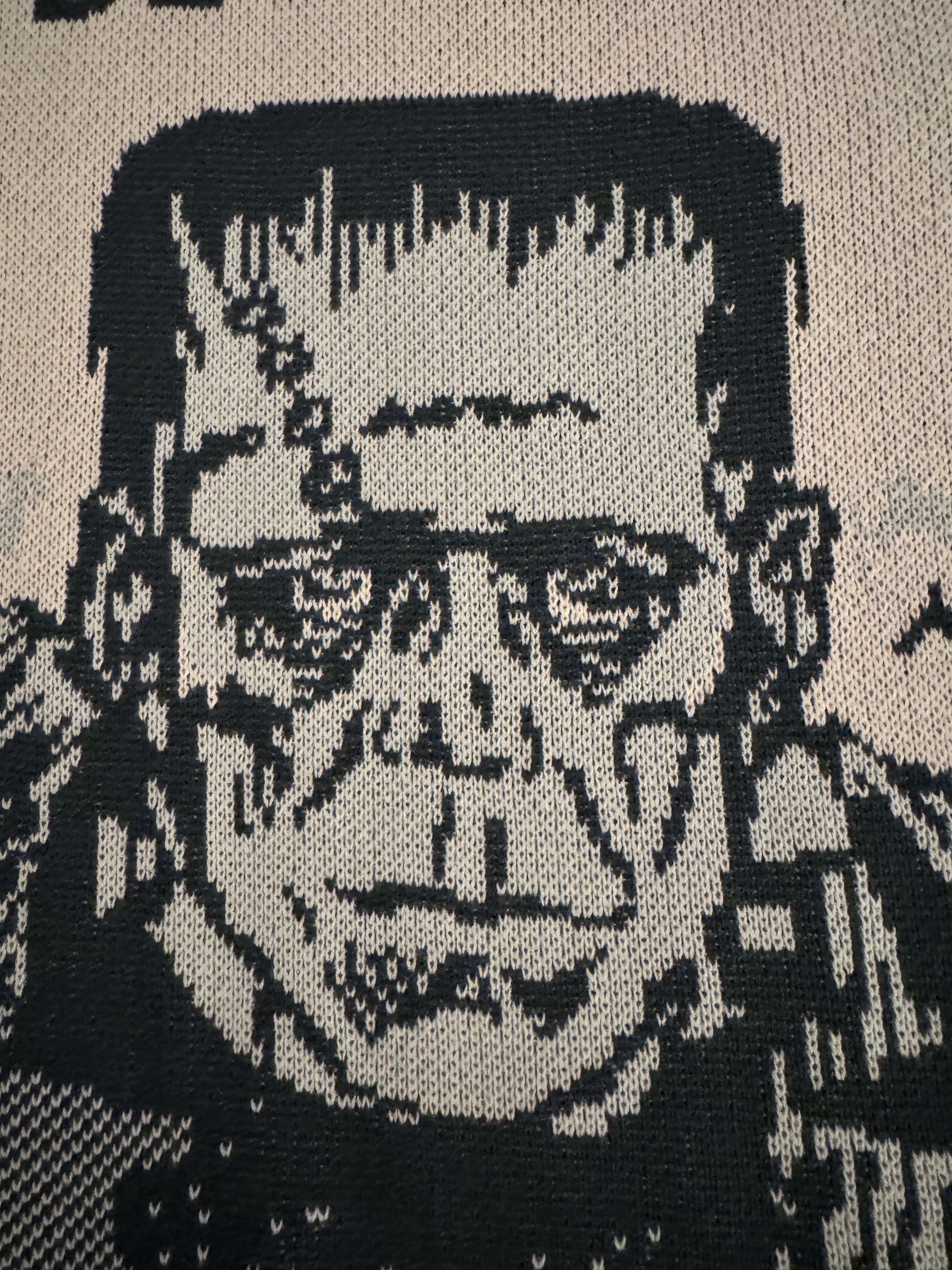 Kapital KAPITAL MONSTERS 8G JACQUARD KNIT SHORT SLEEVE SWEATER SZ 3 Size US L / EU 52-54 / 3 - 6 Thumbnail