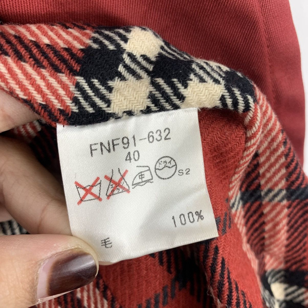 Burberry Vintage BURBERRY LONDON Blue Label Nova Check Trench Coat Size S / US 4 / IT 40 - 7 Thumbnail