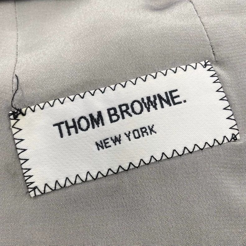 Thom Browne Thom Browne Gray suit trousers Size 40L - 5 Thumbnail