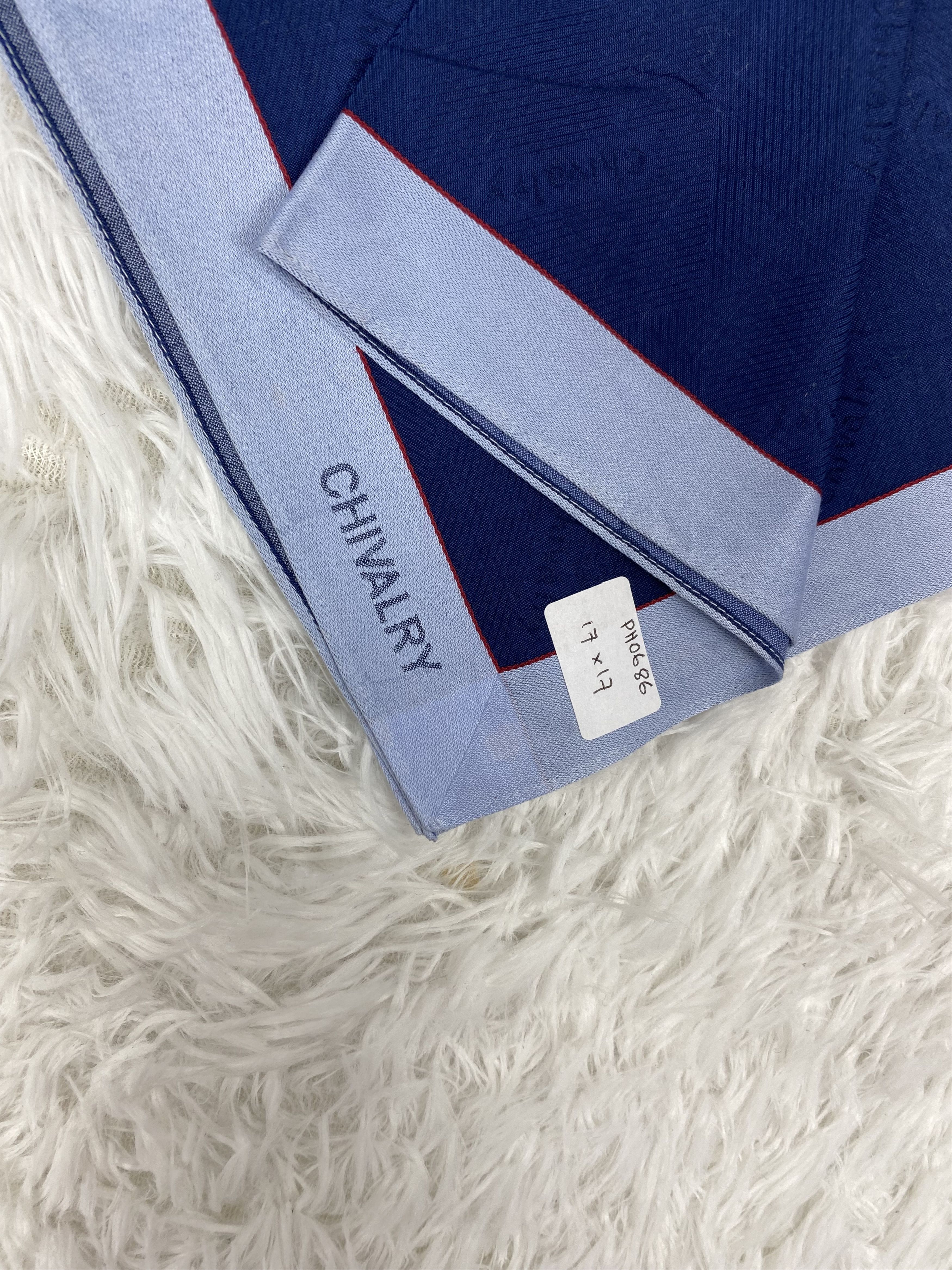 Vintage Vintage Chivalry Handkerchief Neckerchief PH0686 Size ONE SIZE - 2 Thumbnail