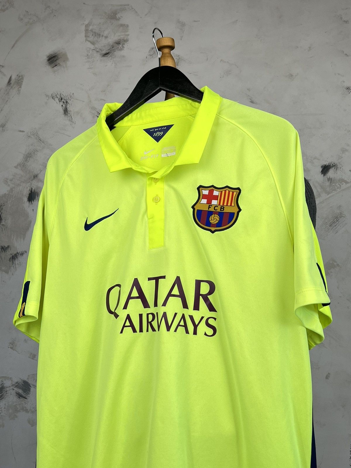Nike Nike Barcelona 2014 - 2015 Jersey Shirt Size XL - XXL Size US XXL / EU 58 / 5 - 2 Thumbnail