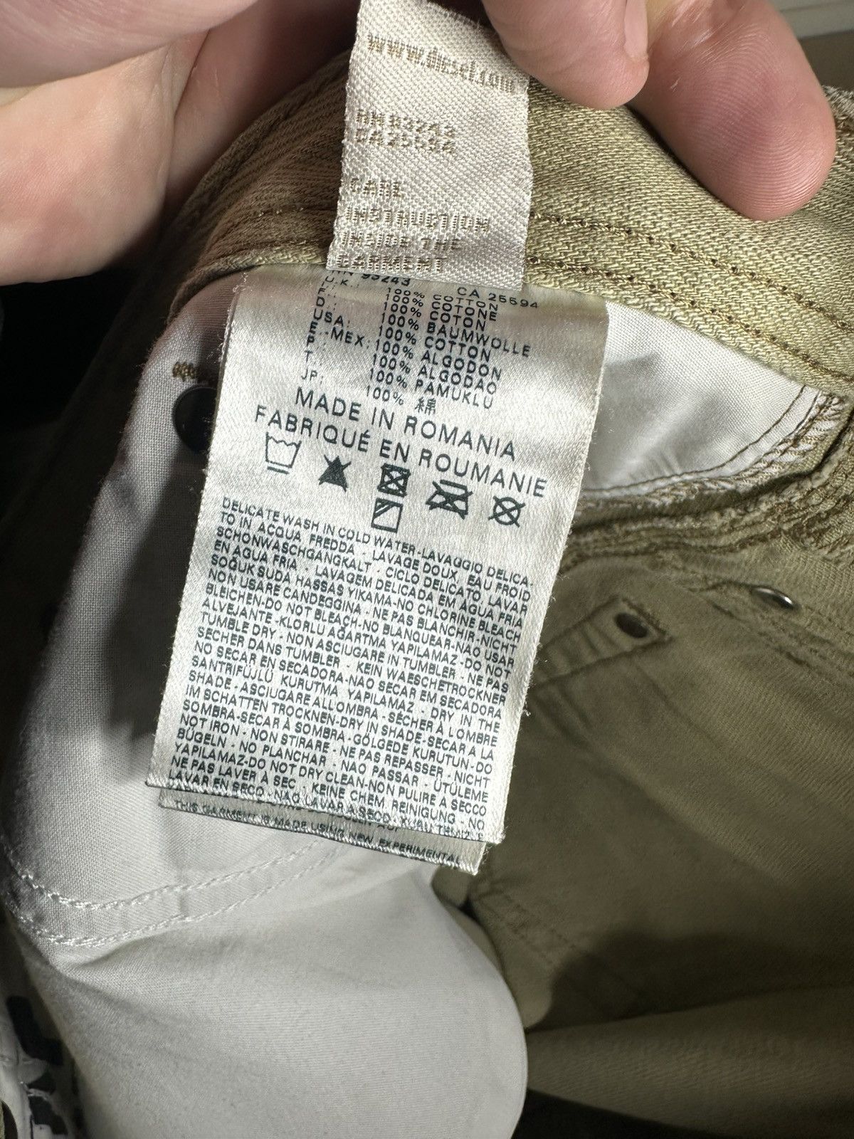 Diesel Diesel Darron Jeans Men's Size W33 Regular Slim-Tapered Size US 33 - 6 Thumbnail