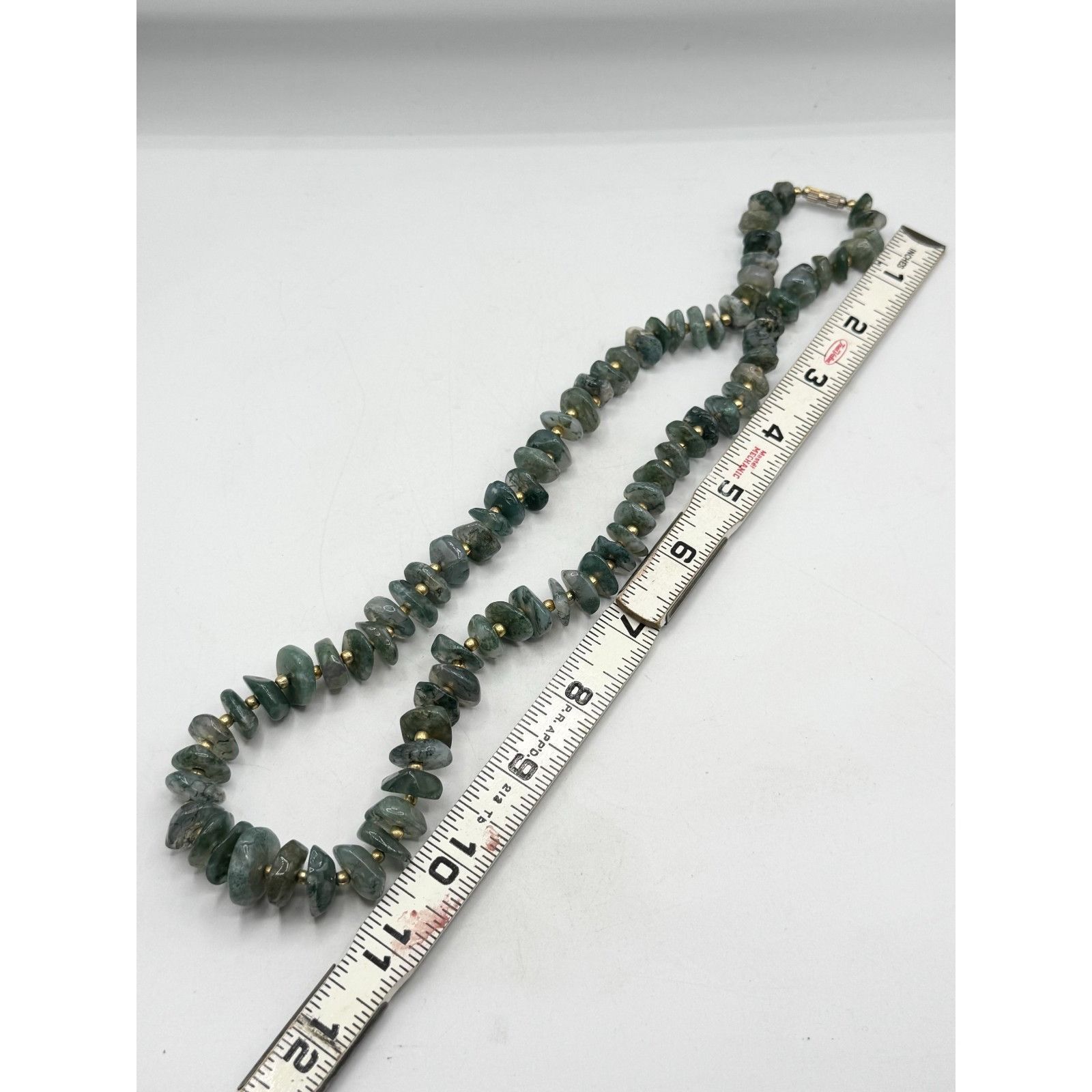 Vintage Vintage stone chips beaded long necklace Size ONE SIZE - 5 Thumbnail