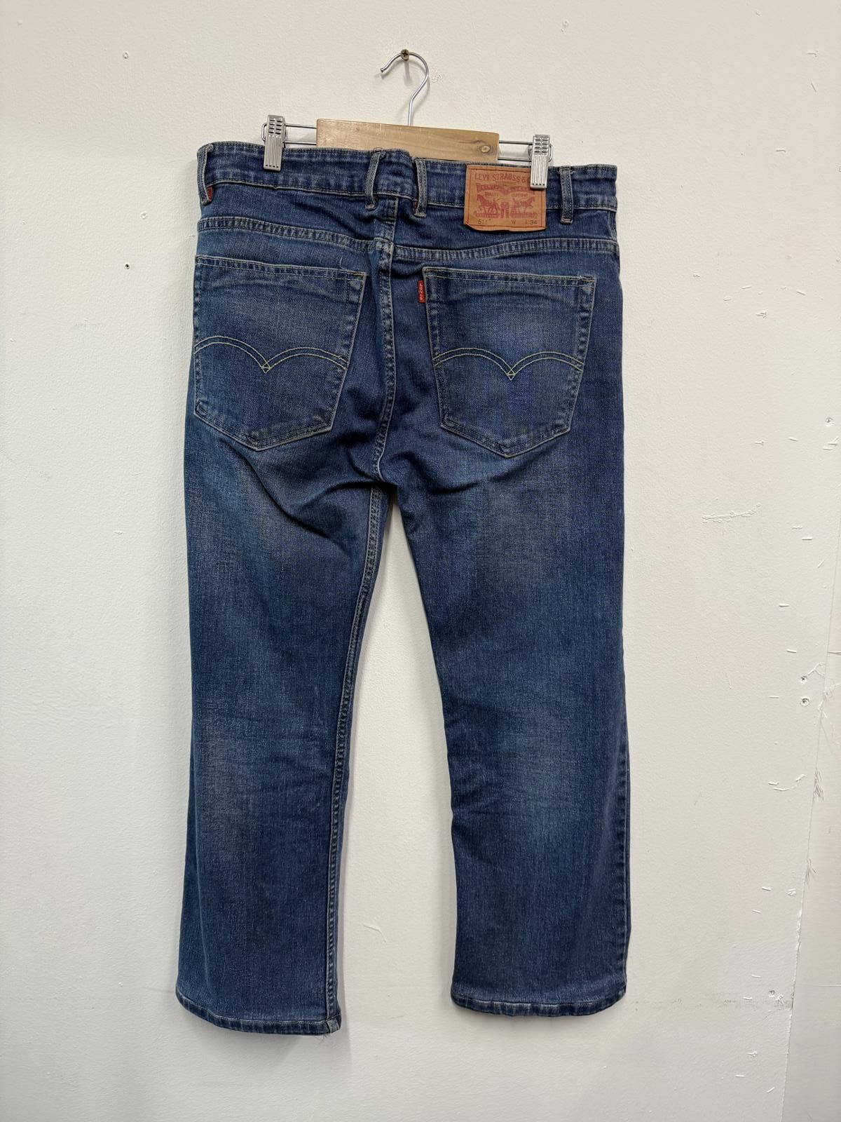 Levi's Levi's 511 Blue Denim Jeans Waist 34 Length 34 Size US 34 / EU 50 - 6 Thumbnail