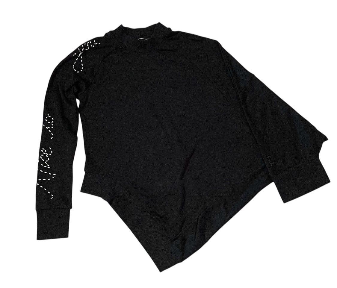 Yohji Yamamoto Yohji yamamoto y-3 FW18 asymmetrical sweatshirt Size US S / EU 44-46 / 1 - 1 Thumbnail