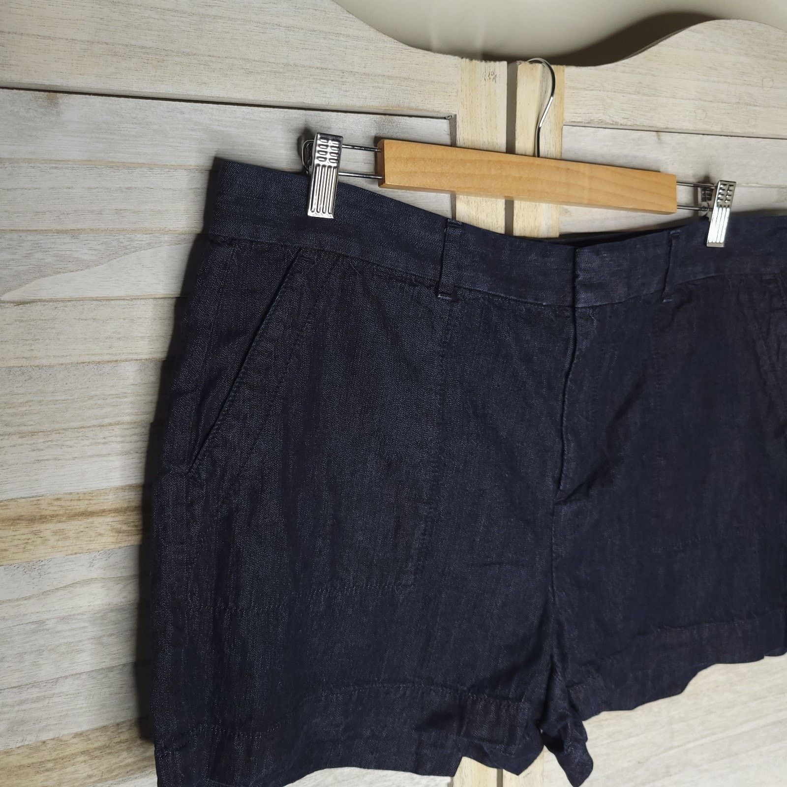 Loft Loft Women’s Denim Shorts Size 32/14 38 Waist High Rise Size 38" / US 16 / IT 52 - 2 Thumbnail