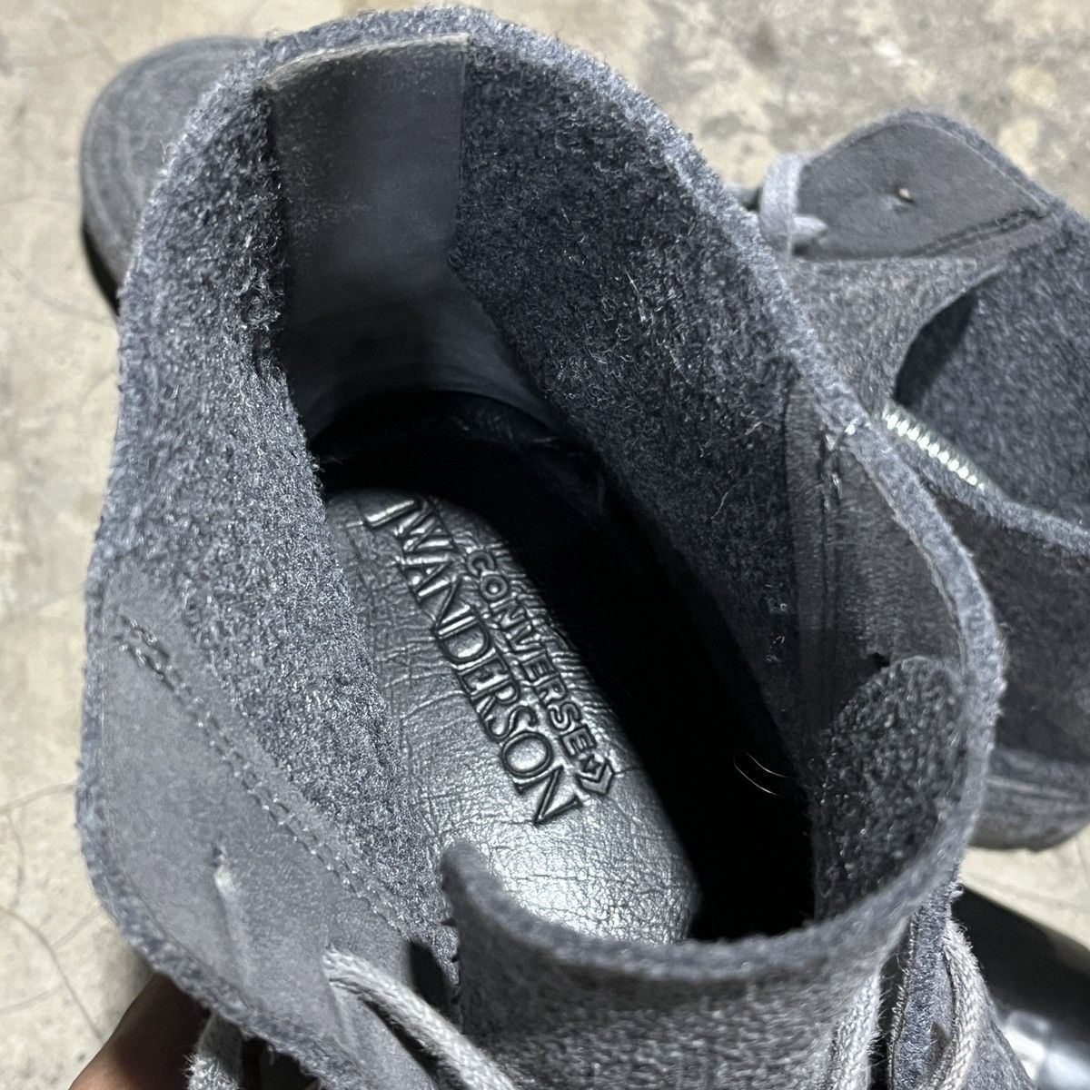 Converse × JW Anderson Converse JW Anderson Felt Grey Size US 8.5 / EU 41-42 - 6 Thumbnail