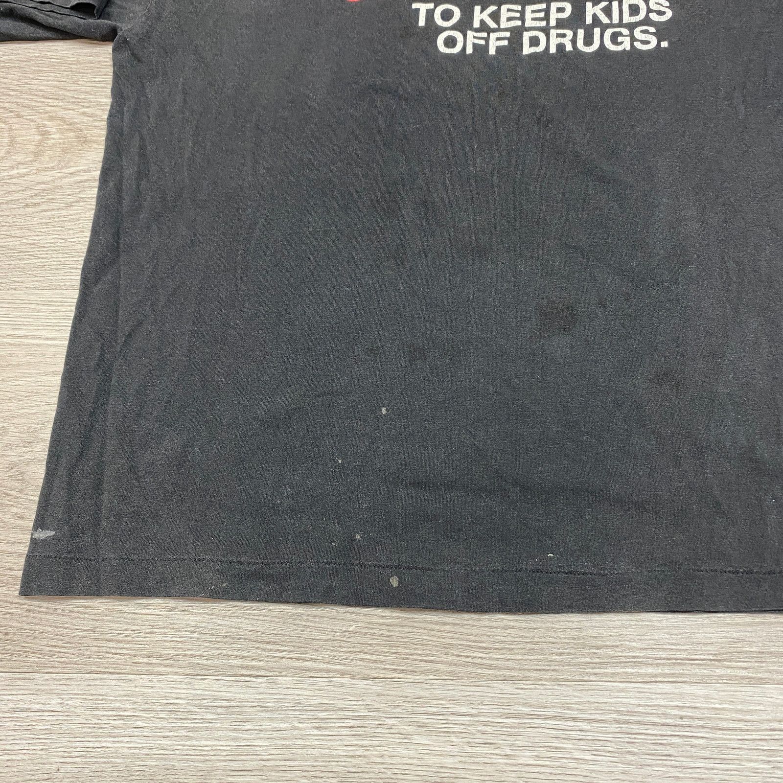 Hanes × Vintage VTG 90s DARE To Keep Kids Off Drugs Single Stitch Shirt XL Size US XL / EU 56 / 4 - 9 Thumbnail