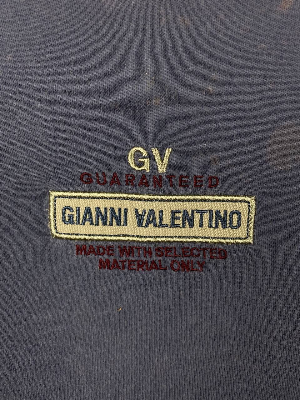 Gianni Valentino gianni valentino short sleeves tee embroided logo Size US M / EU 48-50 / 2 - 2 Thumbnail