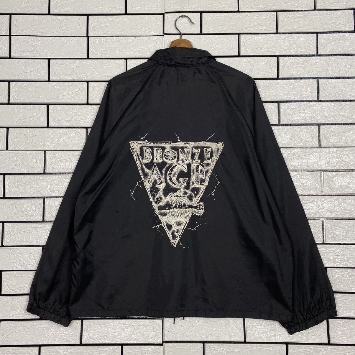 Vintage 🔥VINTAGE LIGHT JACKET SNAP BRONZE AGE MADE IN USA Size US L / EU 52-54 / 3 - 1 Thumbnail