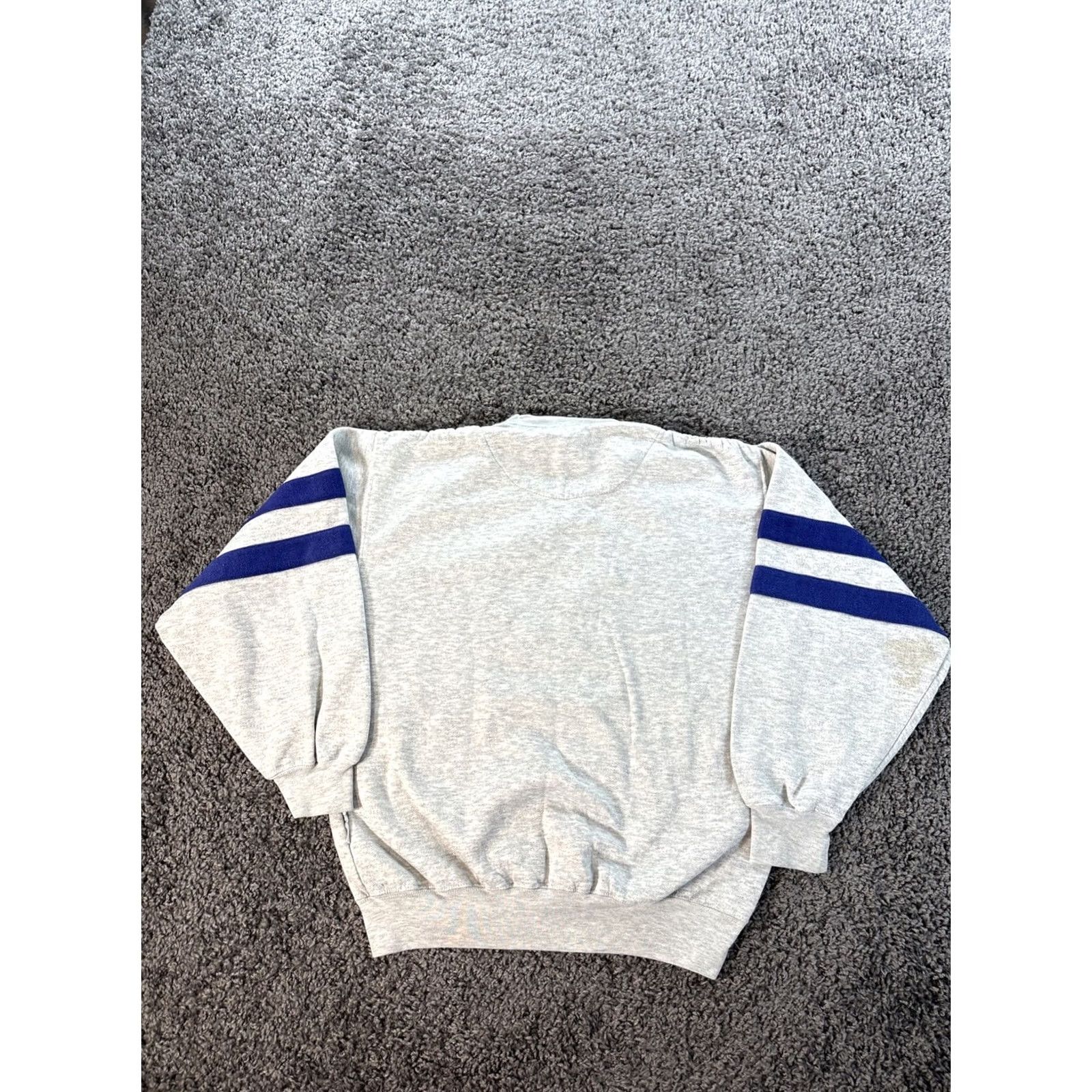 Vintage VINTAGE Tune Time Sweatshirt Stripe Embroidered 90s Mens M White Crew Neck Pullover Fleece Size US M / EU 48-50 / 2 - 5 Thumbnail