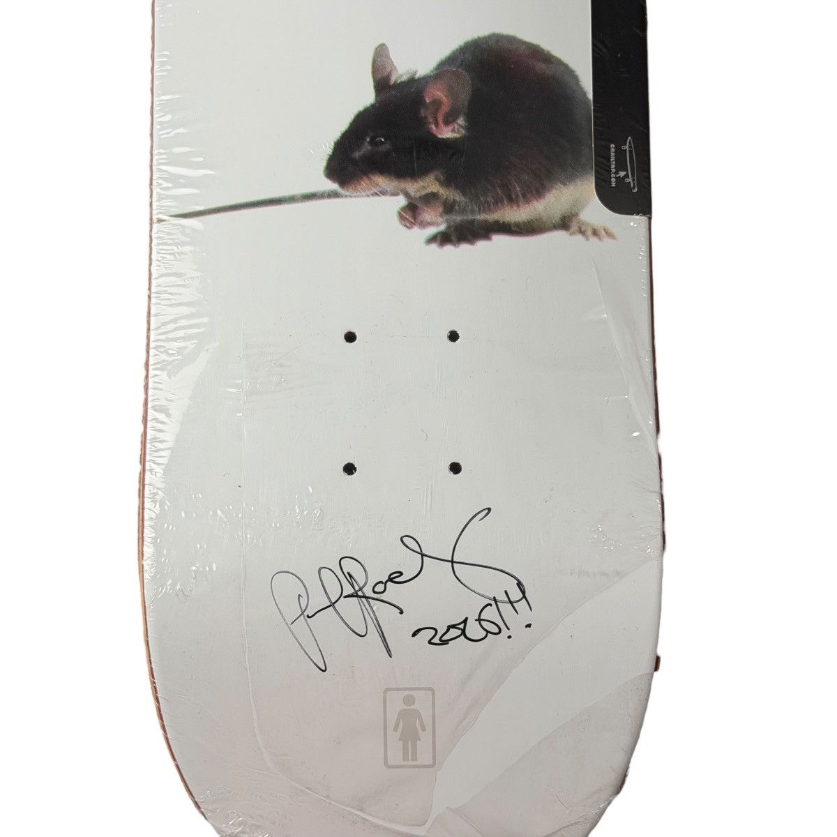 Girl Skateboards SIGNED Girl Films Mike Carroll Mouse One Off Skateboard Deck Size ONE SIZE - 2 Thumbnail