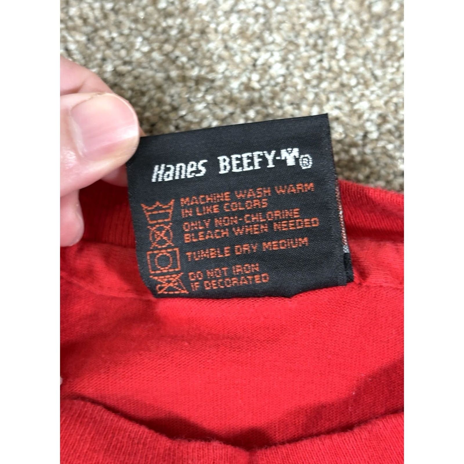 Harley Davidson VINTAGE Harley-Davidson T-Shirt Red 90s Sturgis Black Hills Rally Logo Graphic Print Crew Neck Short Sleeve XL Men Size US XL / EU 56 / 4 - 5 Thumbnail