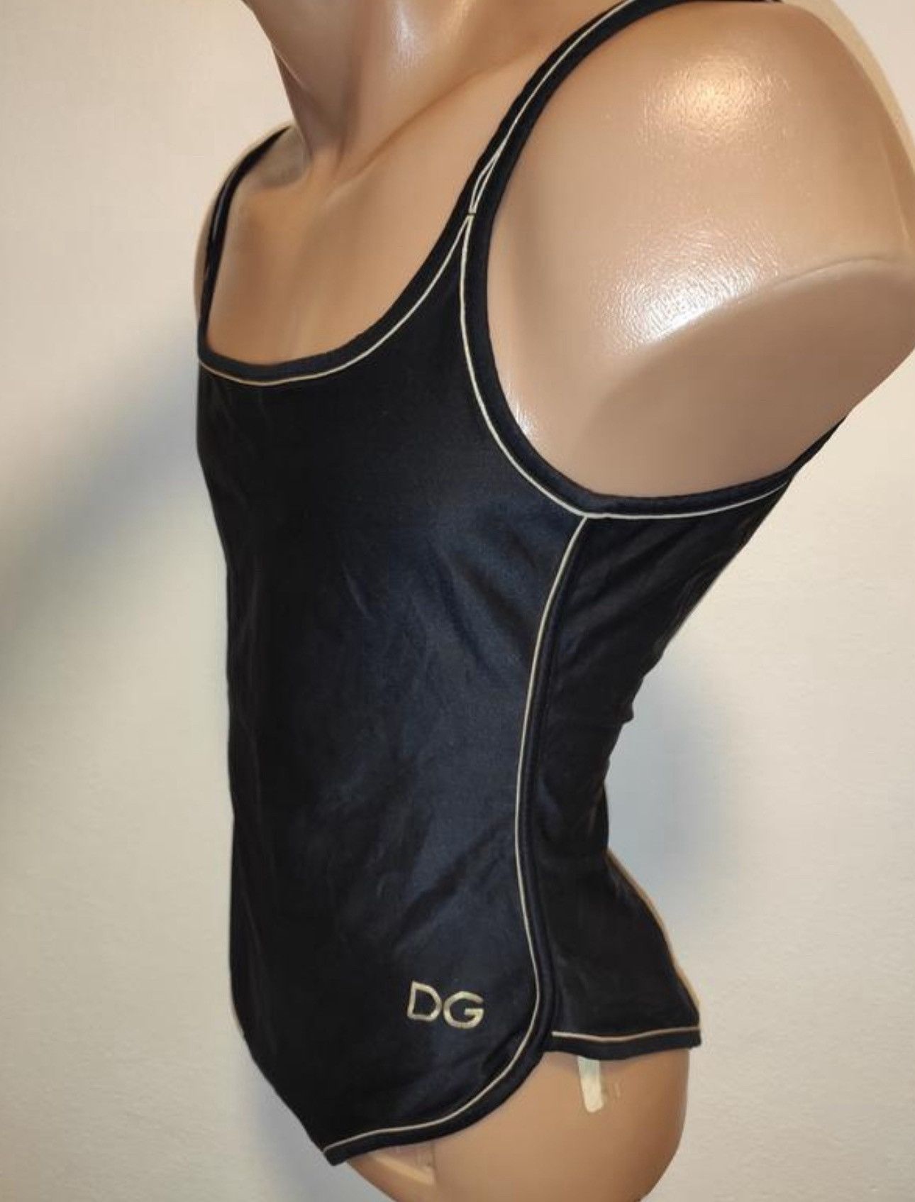 Dolce & Gabbana Vintage Dolce&Gabbana Women’s One Piece Black Swimsuit DG Size M / US 6-8 / IT 42-44 - 2 Thumbnail
