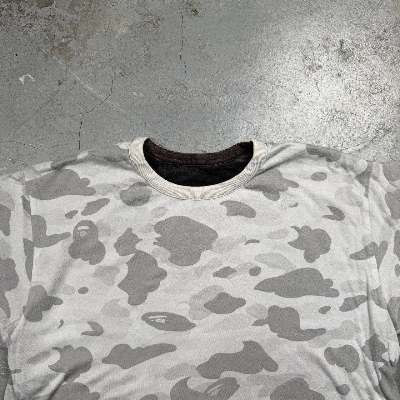 Bape A Bathing Ape (BAPE) Vintage Reversible Camo Tee Size US L / EU 52-54 / 3 - 5 Thumbnail