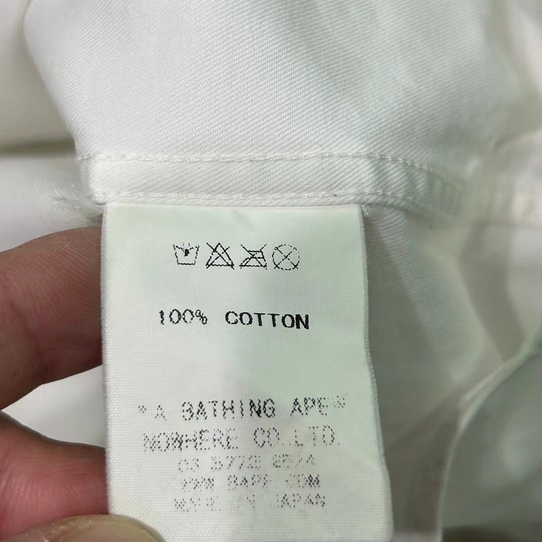 Bape CROWN POCKET BUTTON UP SHIRT Size US M / EU 48-50 / 2 - 6 Thumbnail
