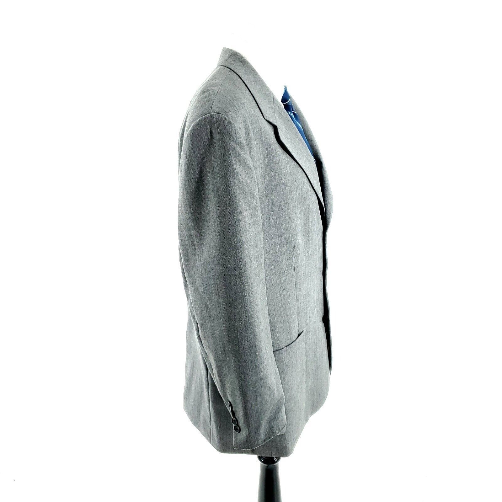 Joseph & Feiss DAMAGED Joseph & Feiss International Wool 3 Button Blazer 44 Size 44R - 7 Thumbnail