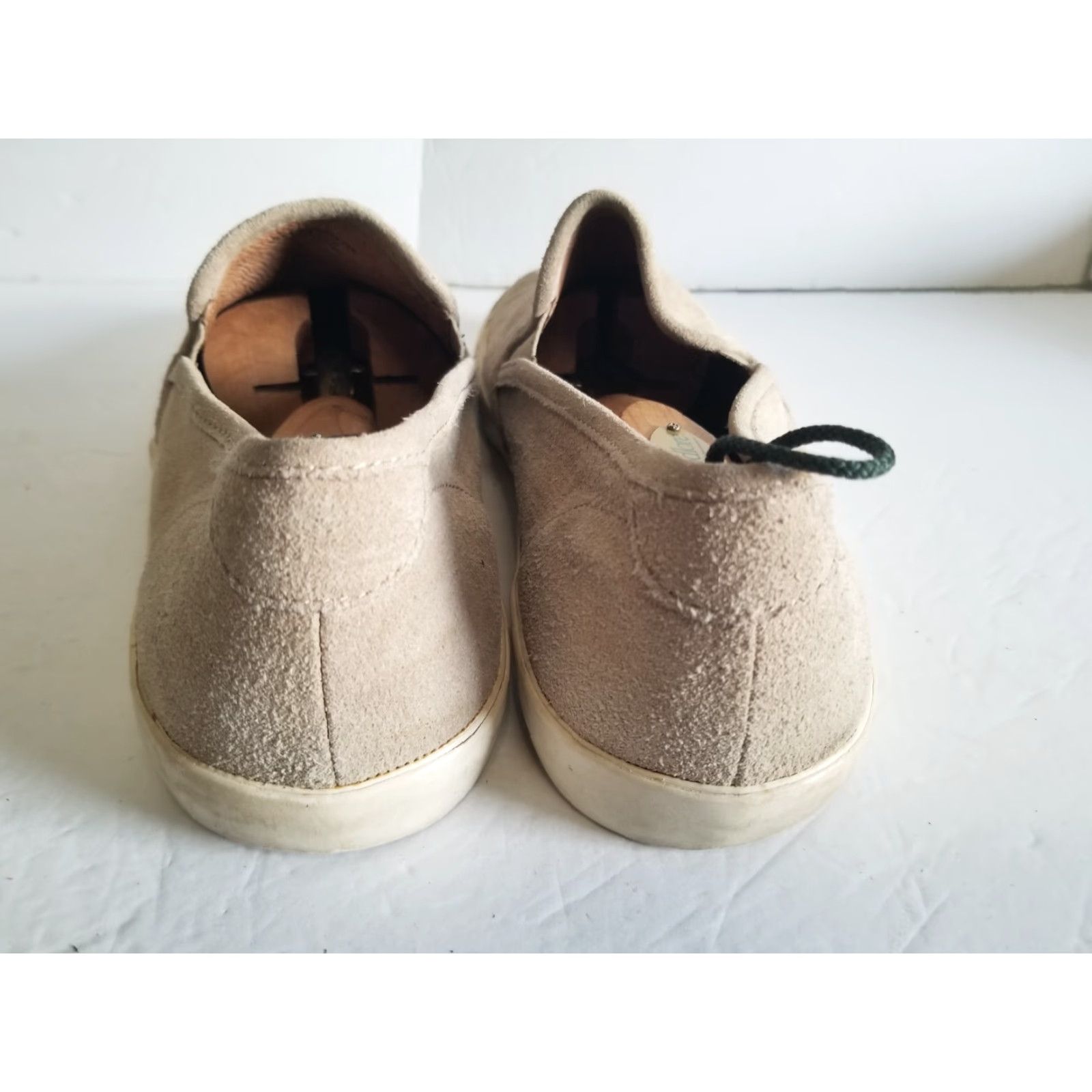 Frye FRYE BEACON SUEDE SLIP ON Sneakers Gray Men's 13 Size US 13 / EU 46 - 3 Thumbnail