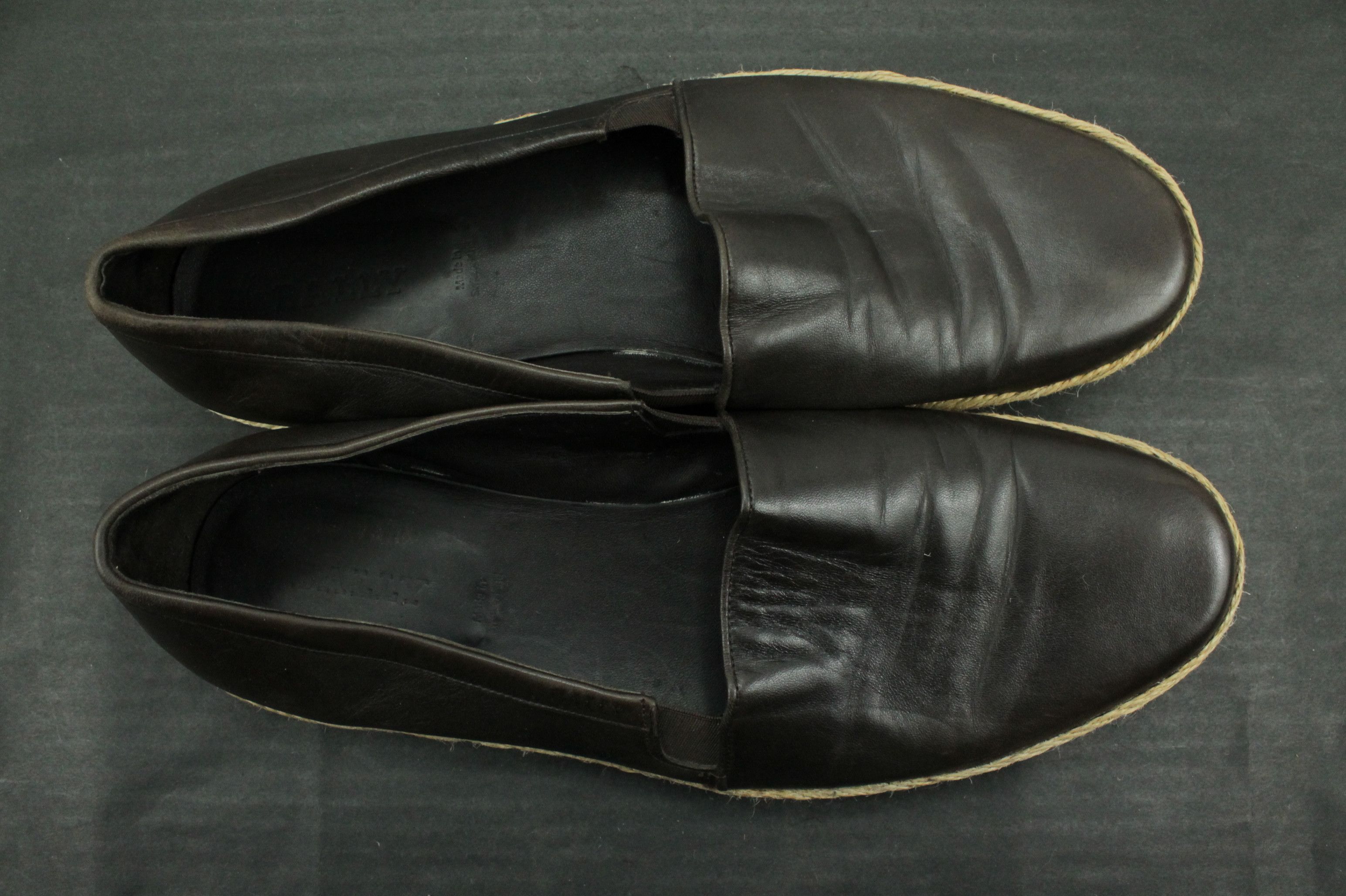 Bally Bally Brown Leather Slip On Espadrilles Shoes Men's 46 Size US 13 / EU 46 - 12 Thumbnail