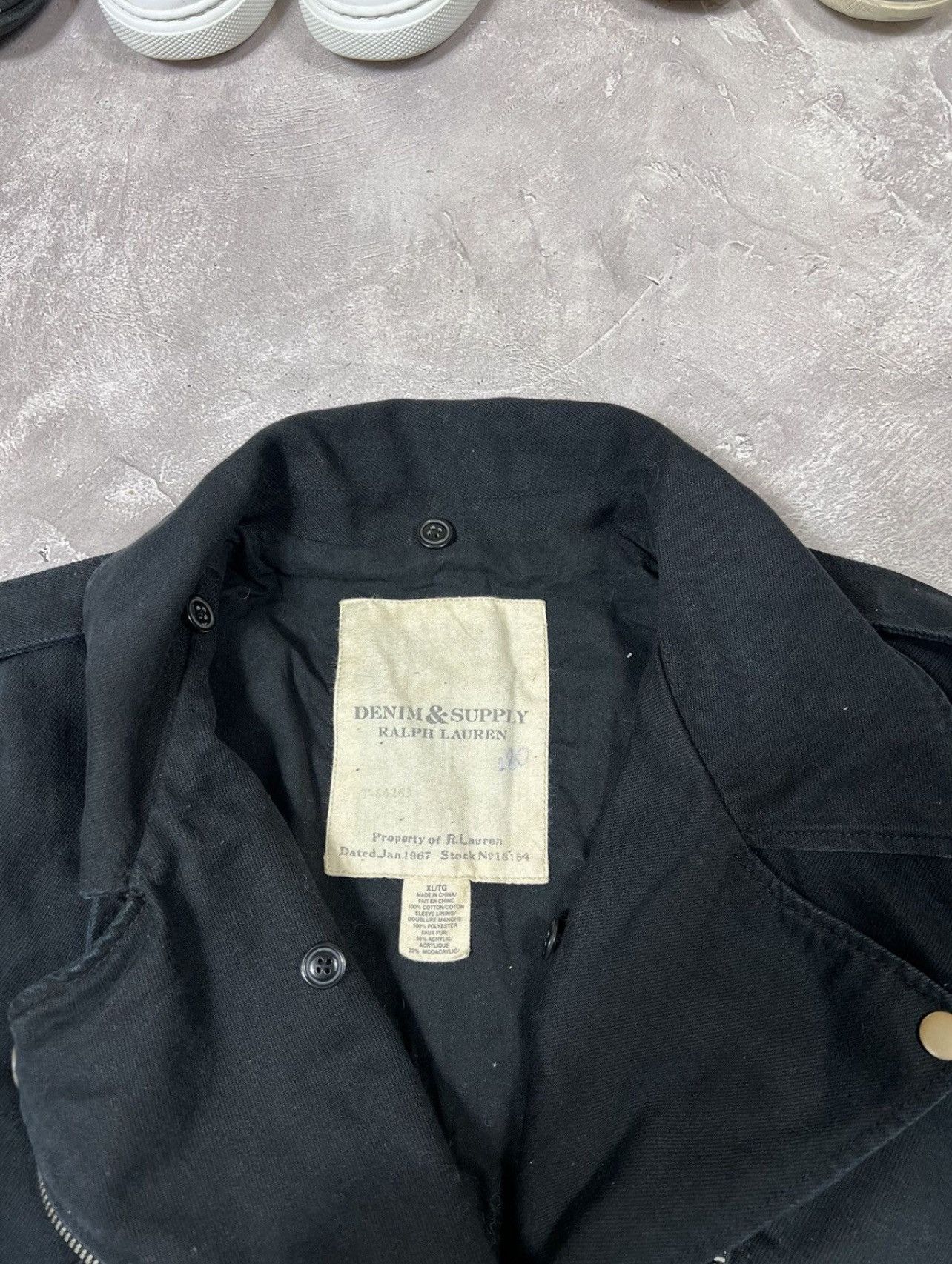Denim & Supply Ralph Lauren × Vintage Vintage Denim Supply Ralph Lauren Biker Cropped Jacket Size XL / US 12-14 / IT 48-50 - 5 Thumbnail