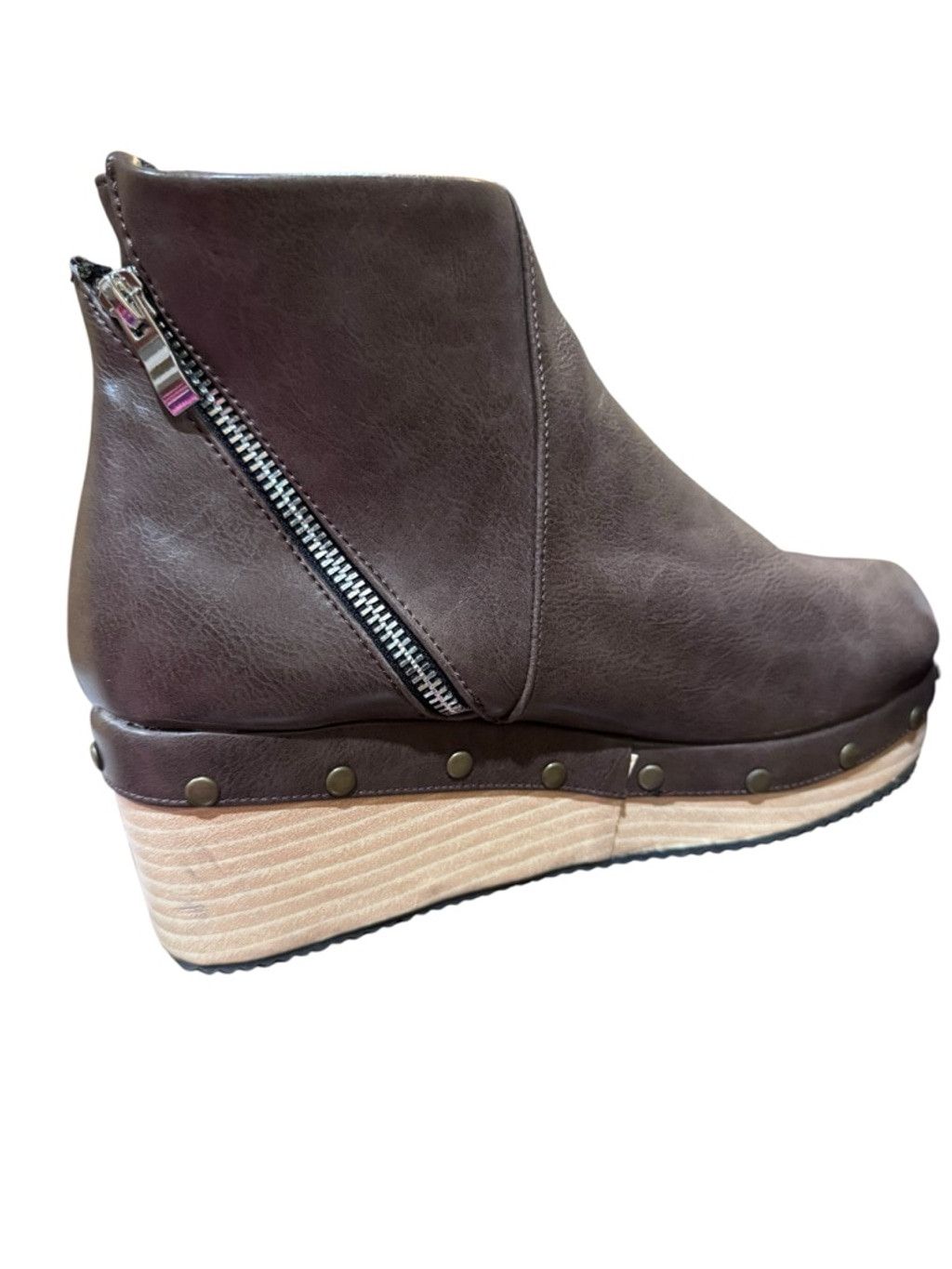 The Unbranded Brand Wedge Clog Ankle Boot Size 8 Size US 8 / IT 38 - 3 Thumbnail