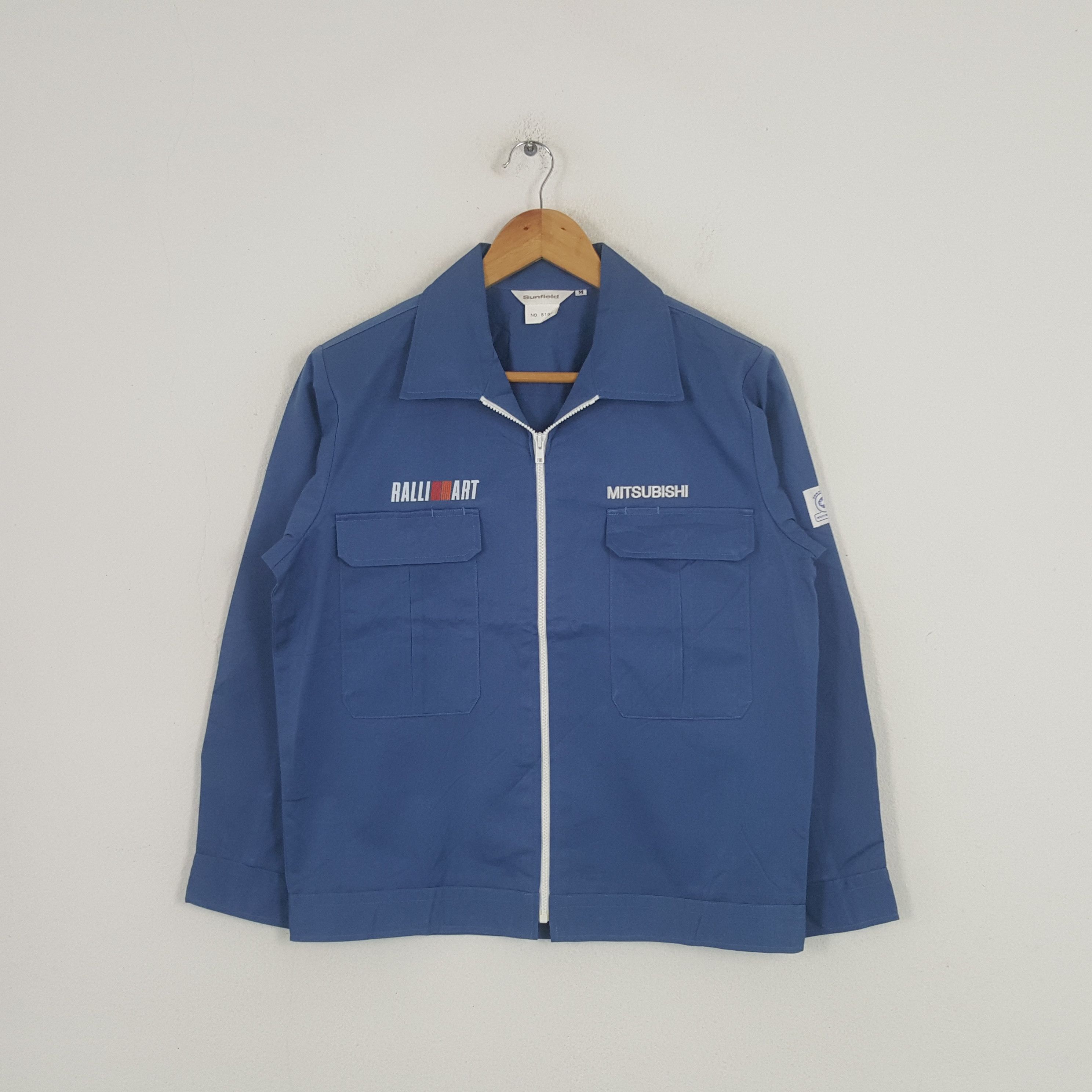Japanese Brand × Vintage Vintage Mitsubishi Rally Art Japanese Team Custom Art Jacket Size US M / EU 48-50 / 2 - 3 Thumbnail