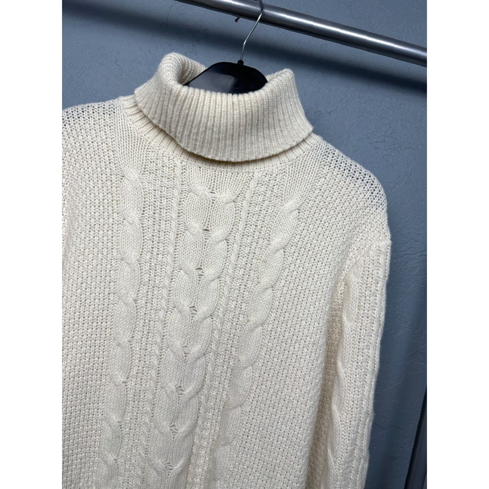 Reiss Reiss Mens High Neck Wool Knit Sweater L Size US L / EU 52-54 / 3 - 2 Thumbnail