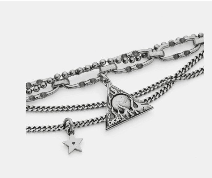 Dior o1w1db11124 Size: OS / Finish Brass Bracelet in Silve Size ONE SIZE - 3 Thumbnail