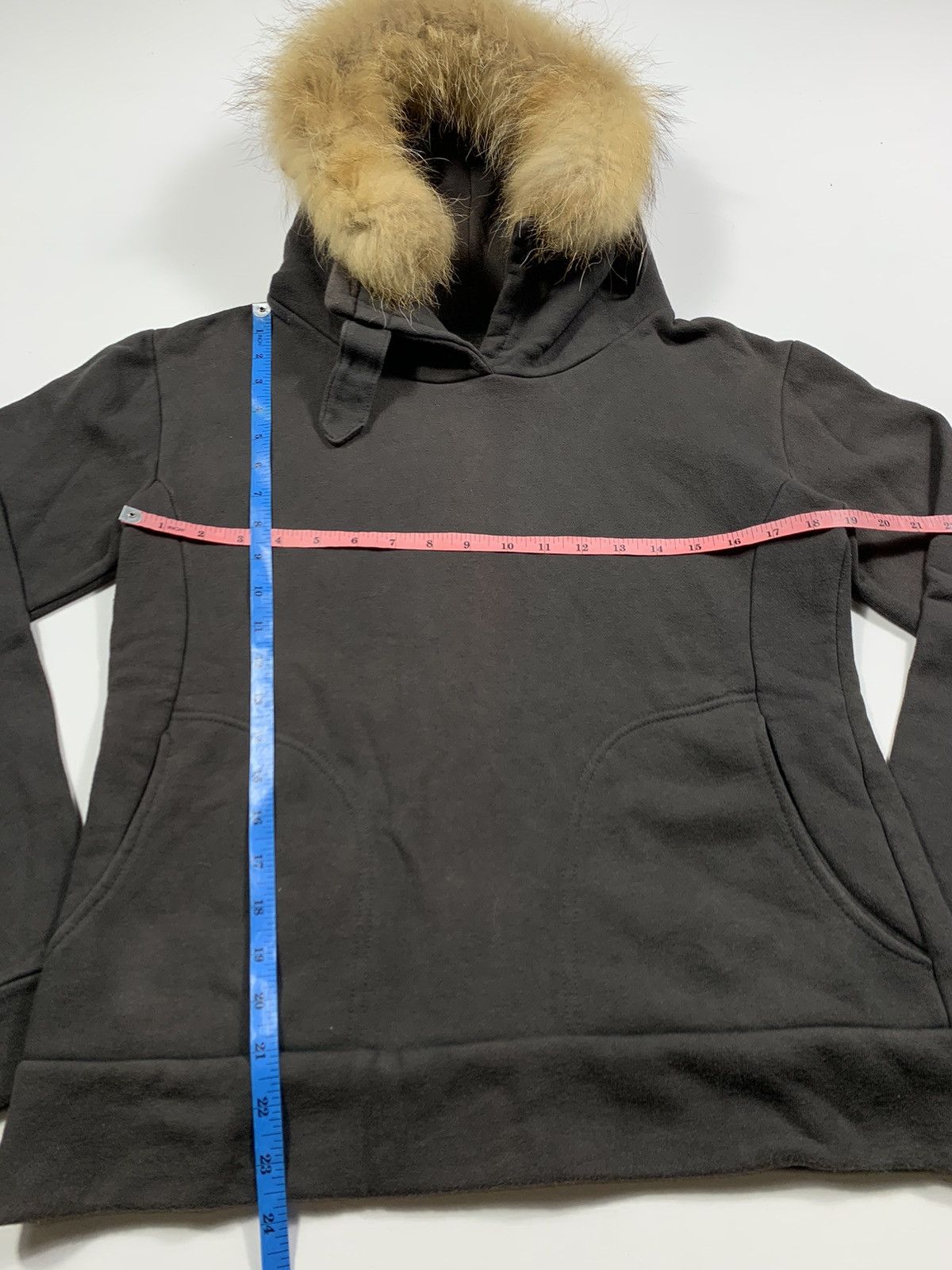 If Six Was Nine × Japanese Brand × Le Grande Bleu (L.G.B.) UNDEFINED CRAZY FADED FUR HOODIE JACKET IFSIX LGB STYLE Size US M / EU 48-50 / 2 - 8 Thumbnail