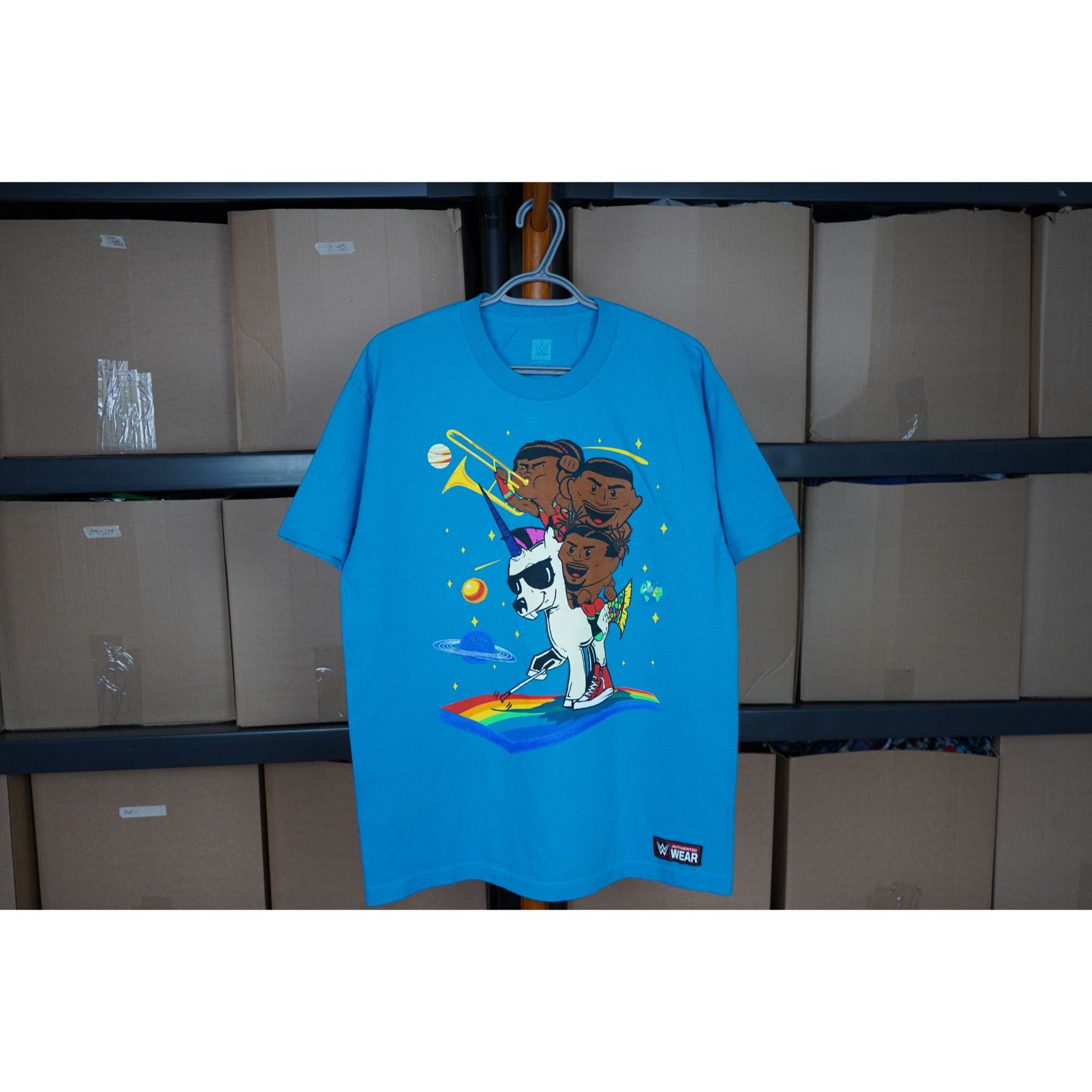 WWE WWE The New Day Cartoonized Wrestling T-Shirt L #371 Size US L / EU 52-54 / 3 - 1 Thumbnail