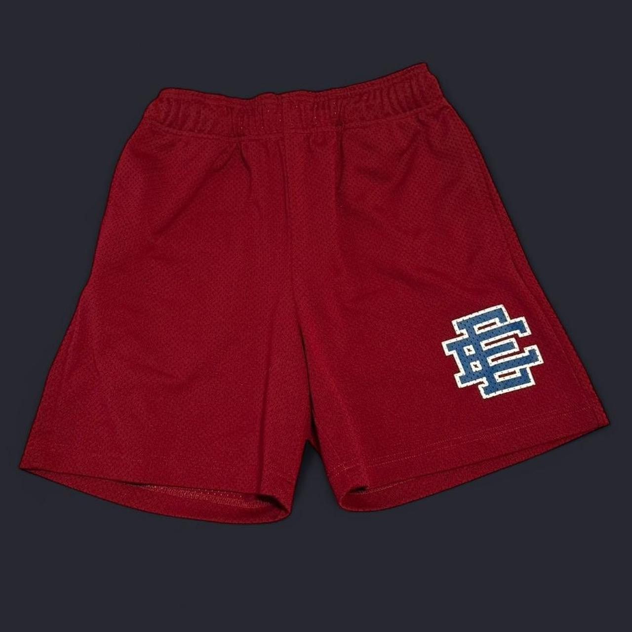 Eric Emanuel Eric Emanuel EE Burgundy Shorts Size US 29 - 1 Thumbnail