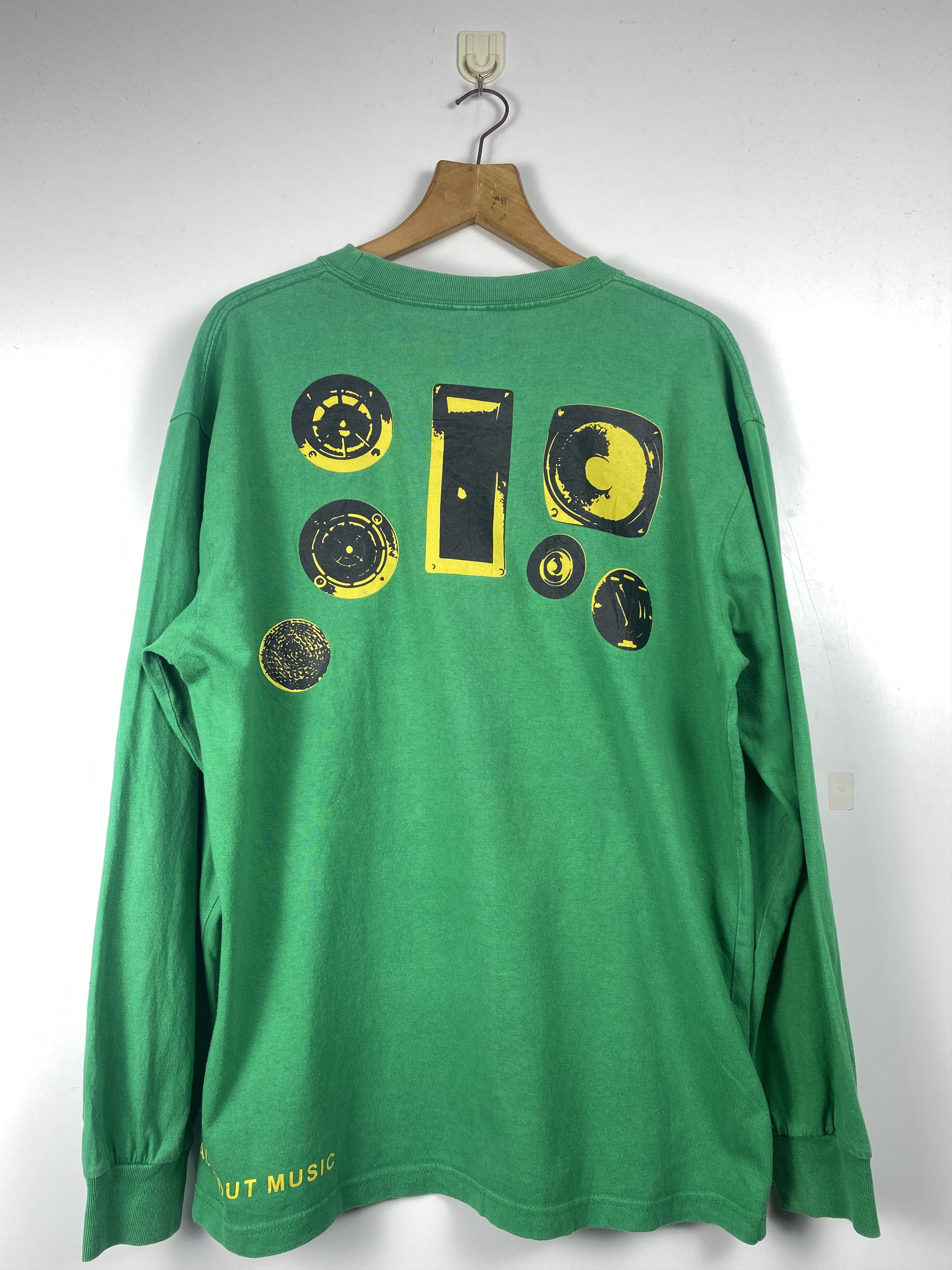 Bob Marley Vintage Nesta Brand Wicked Vibes Long Sleeve Tshirt T0002 Size US L / EU 52-54 / 3 - 3 Thumbnail