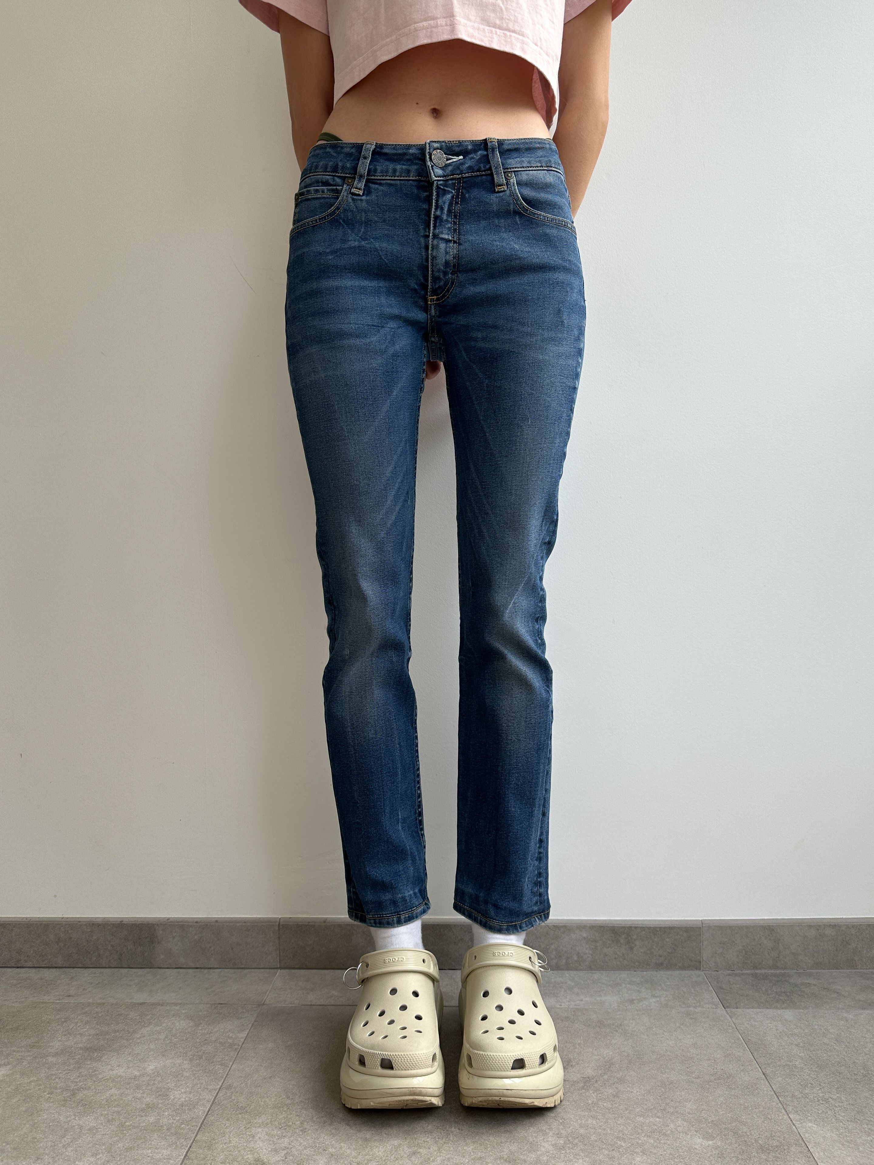 Acne Studios ACNE Blue Denim Pants Jeans 29x32 Size US 29 - 2 Thumbnail