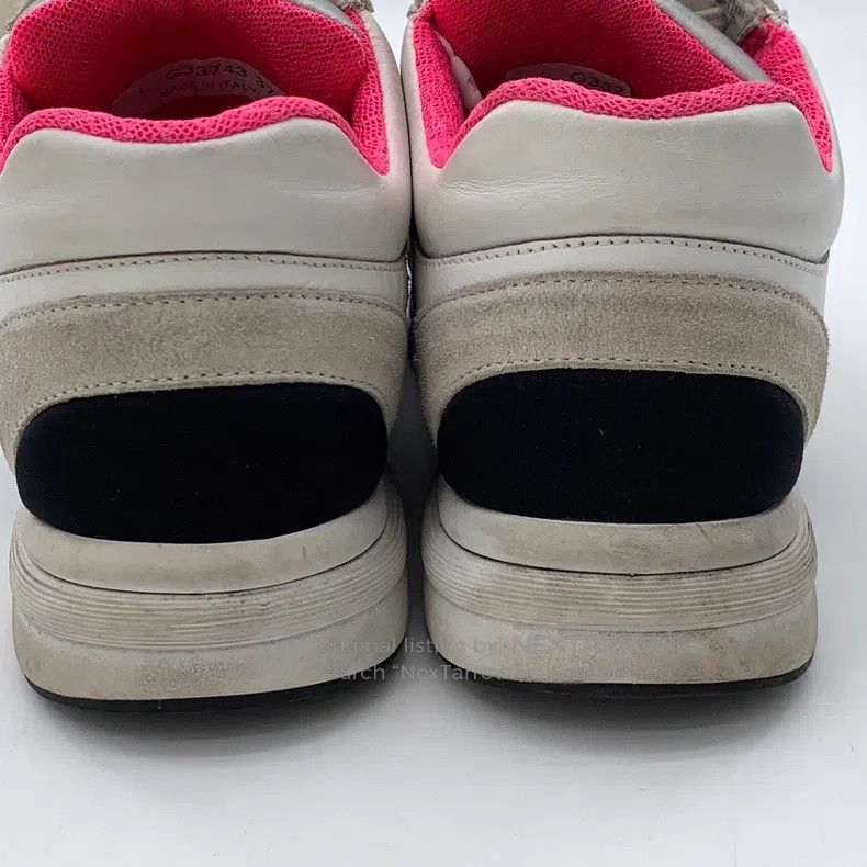Chanel Chanel Gray logo lasing casual flat sneakers Size US 6.5 / IT 36.5 - 9 Thumbnail