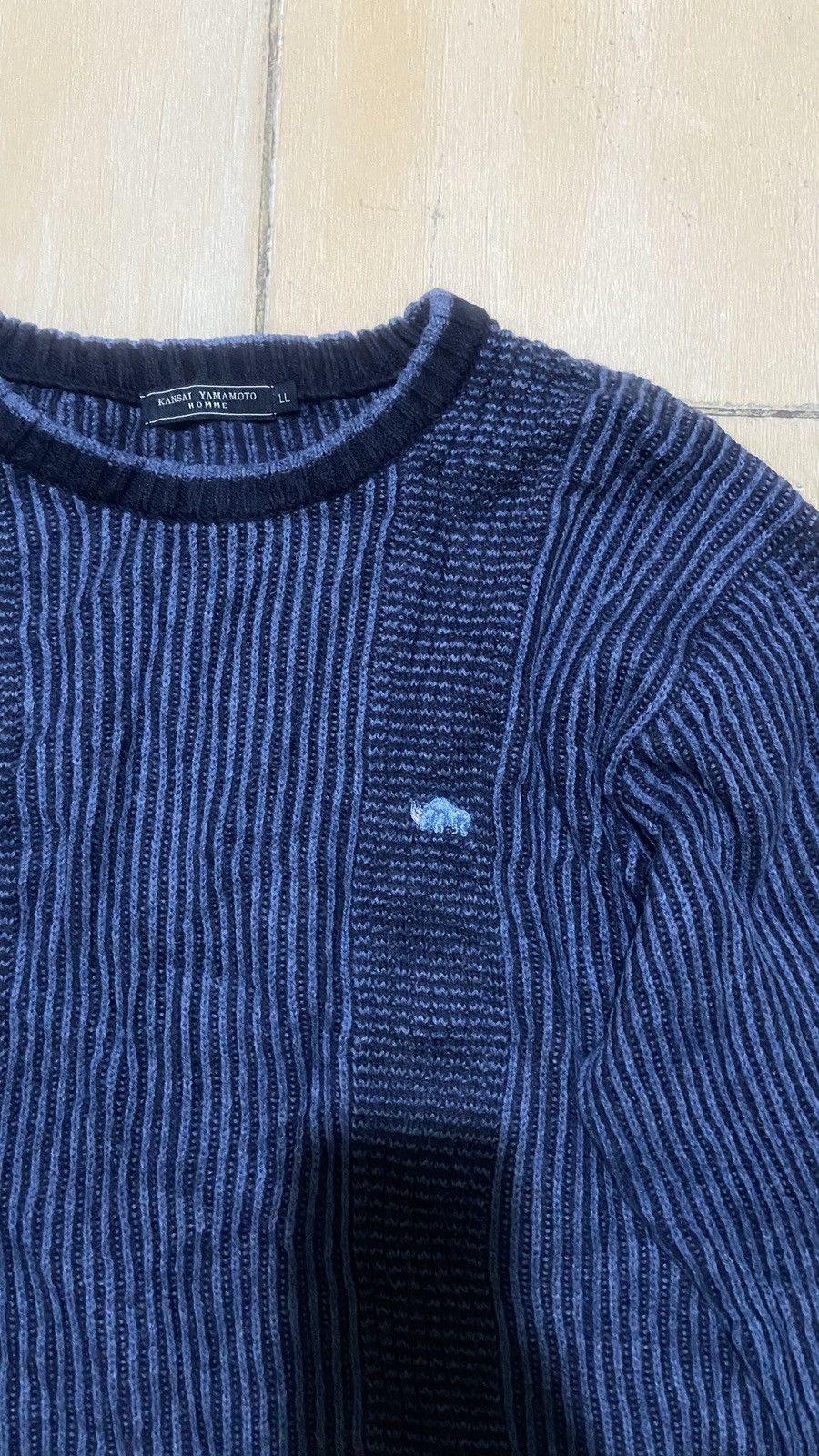 Japanese Brand × Kansai Yamamoto 🔥 LIT 🔥 Kansai Yamamoto Homme Knitwear Size US L / EU 52-54 / 3 - 4 Thumbnail