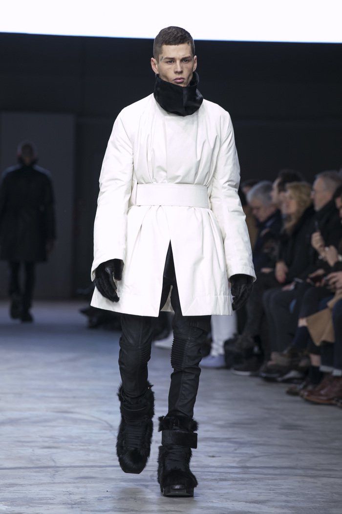 Rick Owens F/W 13 "PLINTH" Runway Fur Hiker Megatooth Boots Rick Owens Size US 11.5 / EU 44-45 - 22 Thumbnail