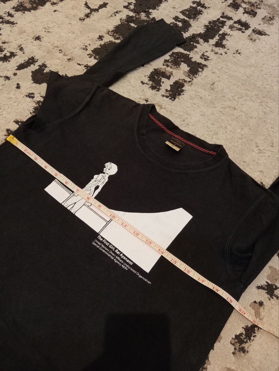 Anime Vintage Rei Ayanami Evangelion Tees - Size M Size US M / EU 48-50 / 2 - 8 Thumbnail