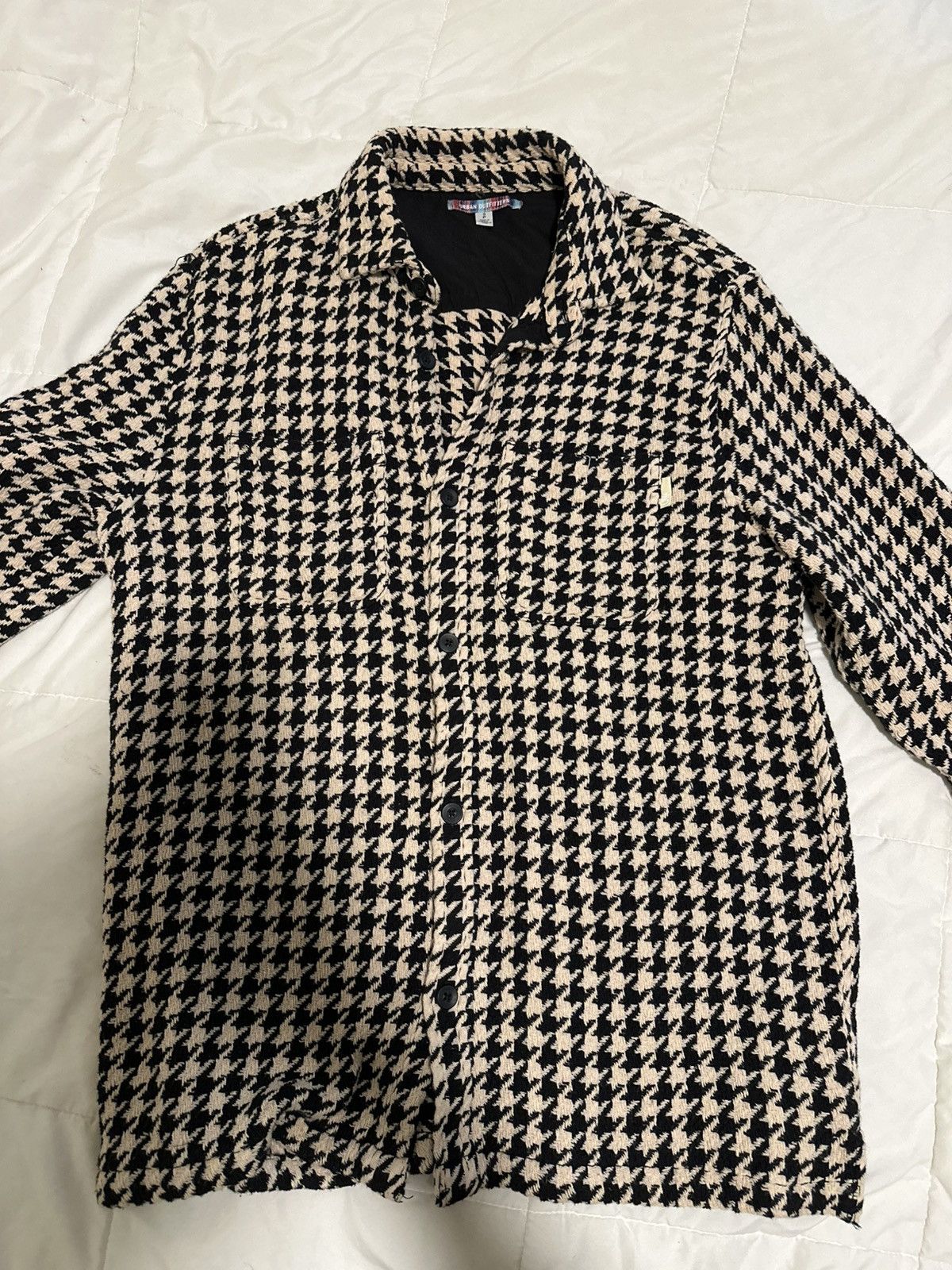 Urban Outfitters UO Herringbone Overshirt Size US S / EU 44-46 / 1 - 1 Preview