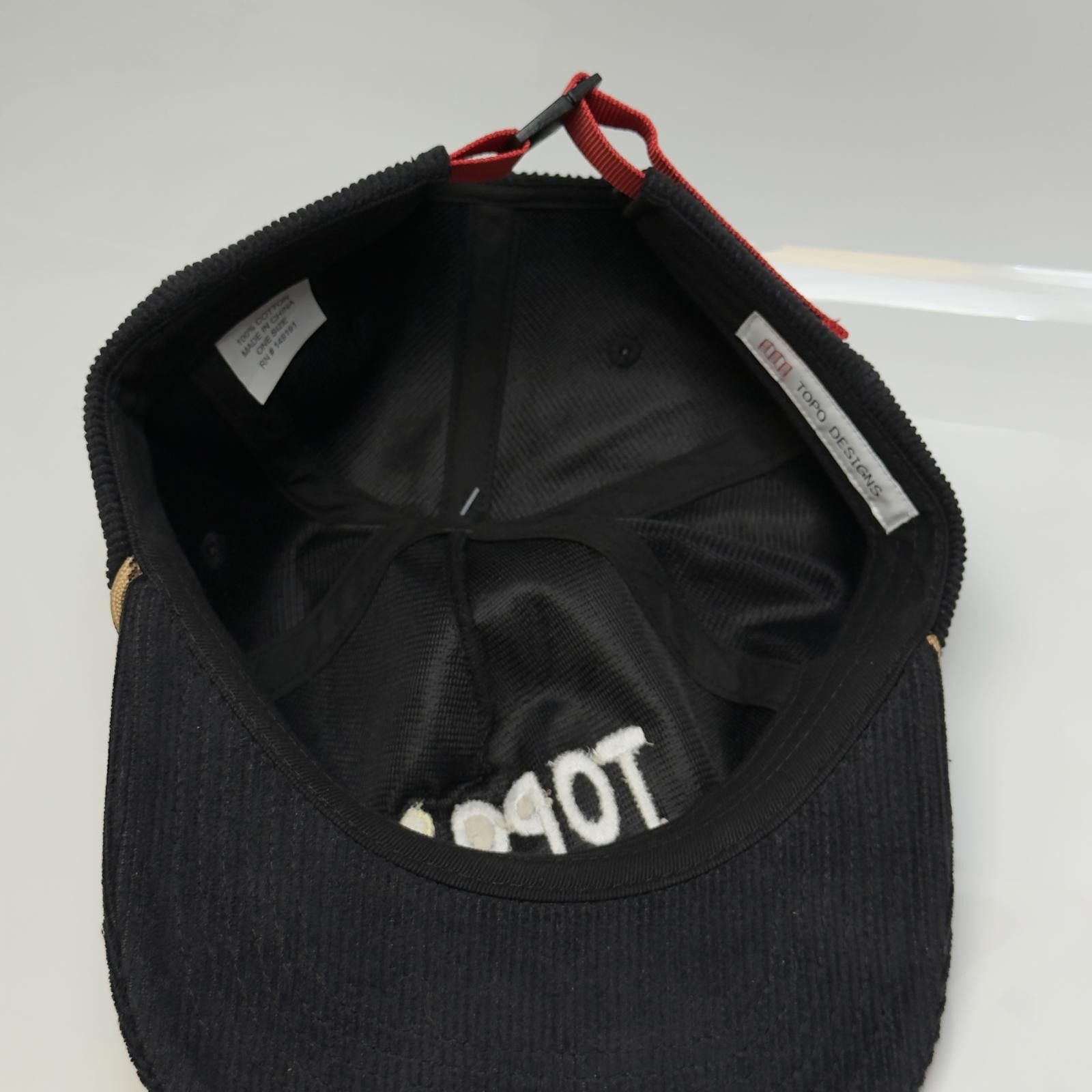 Topo Designs NWT Topo Designs Corduroy Cap Spell Out Trucker Strapback Size ONE SIZE - 7 Thumbnail
