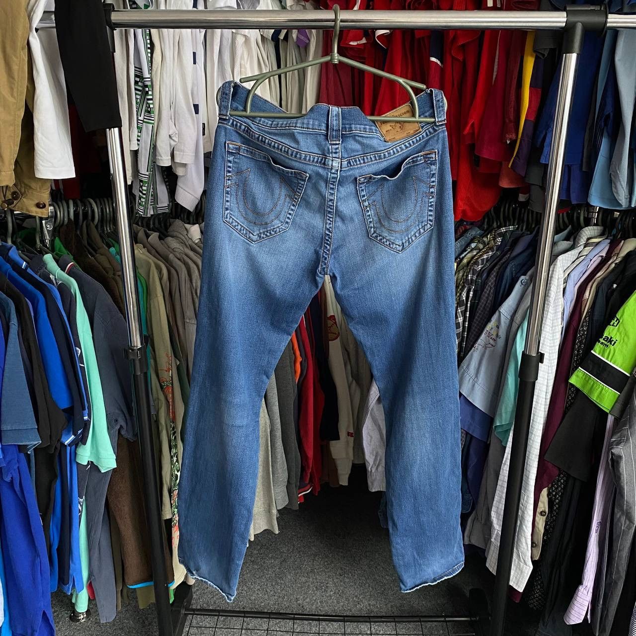 Japanese Brand × True Religion Vintage True Religion Big Logo y2k opium streetwear jeans Size US 31 - 1 Thumbnail