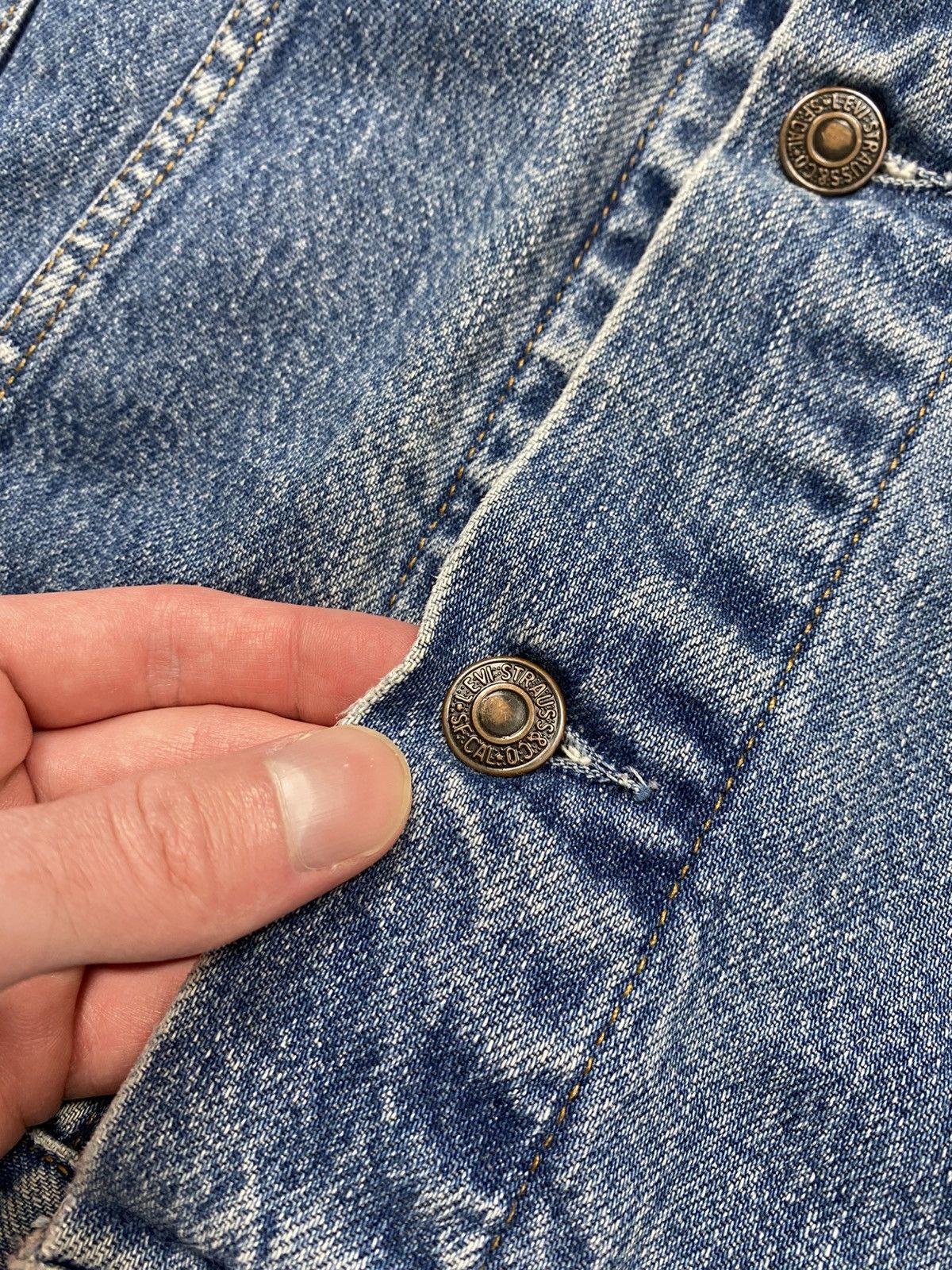 Levi's × Levi's Vintage Clothing × Vintage Levis vintage blue jacket Size US XL / EU 56 / 4 - 9 Thumbnail