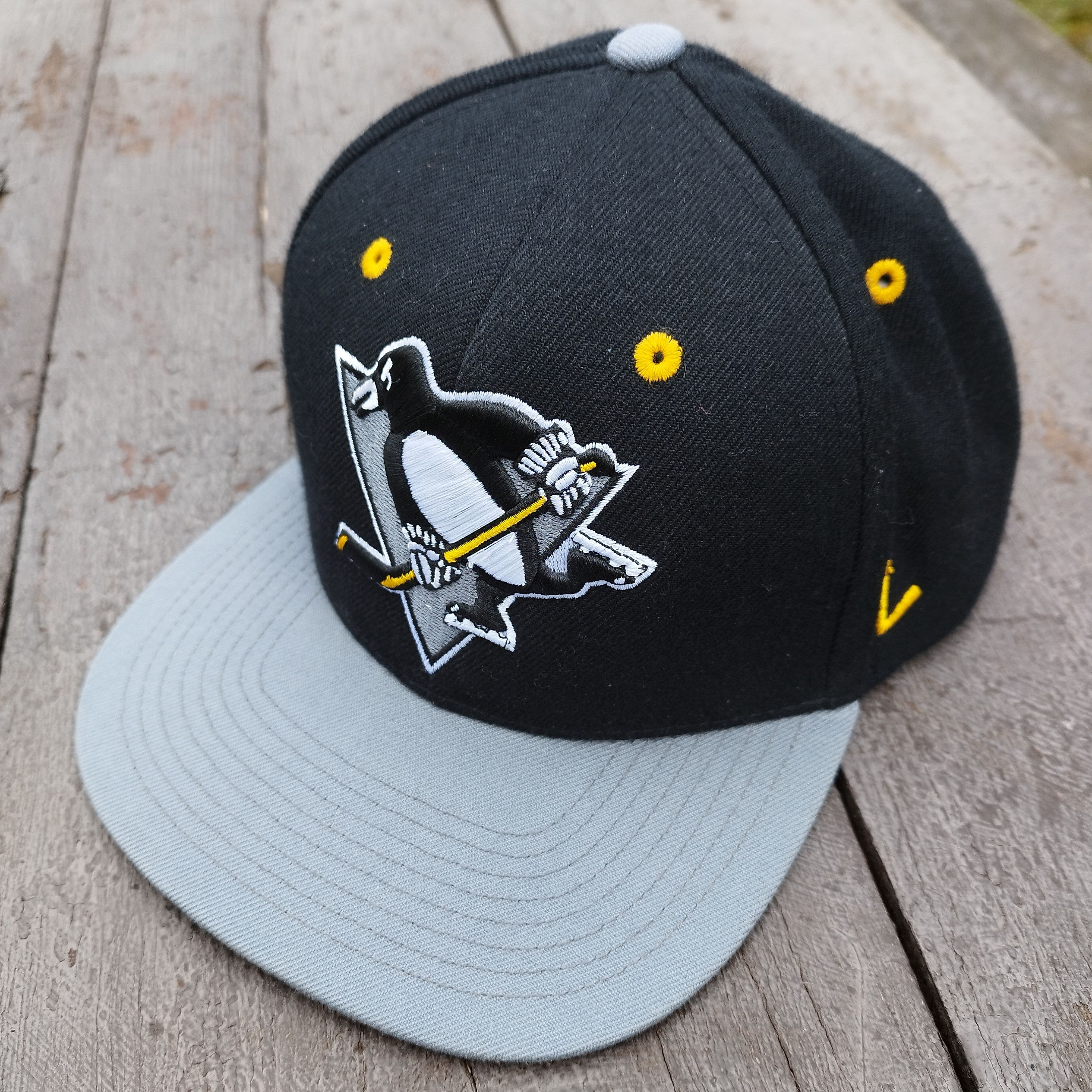 Zephyr Pittsburgh Penguins Zephyr Snapback Hat NHL Hockey Wool Size ONE SIZE - 1 Thumbnail