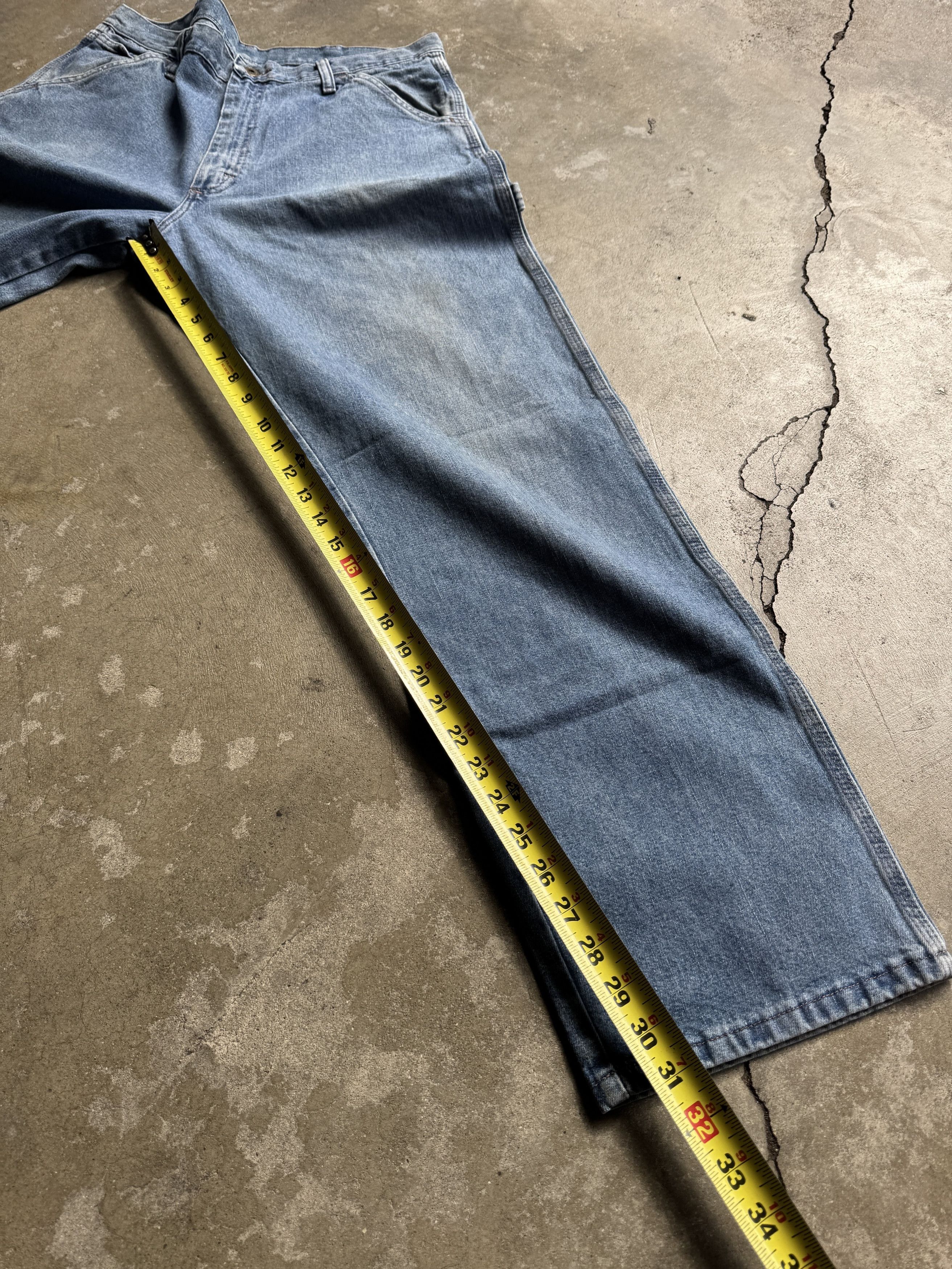 Wrangler Wrangler Carpenter Jeans - Denim Workwear Pant Size US 34 / EU 50 - 3 Thumbnail